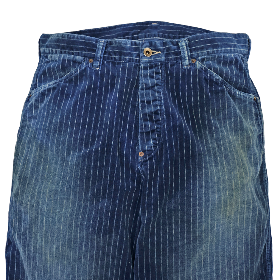1129HW-4 INDIGO WABASH CORDUROY WORK PANTS HW - WABASH