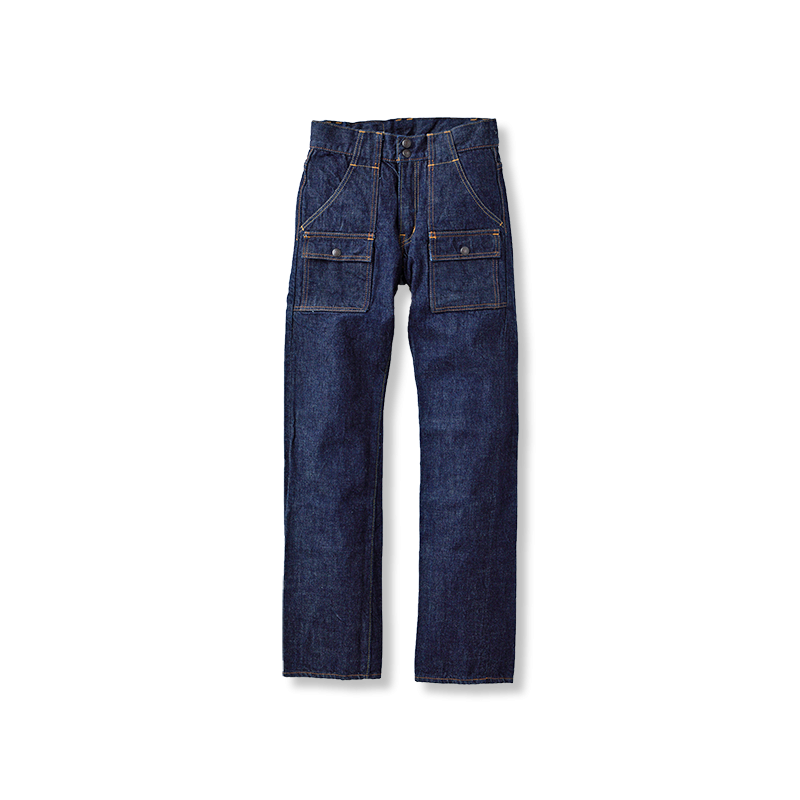 1246W BUSH PANTS - INDIGO BLUE