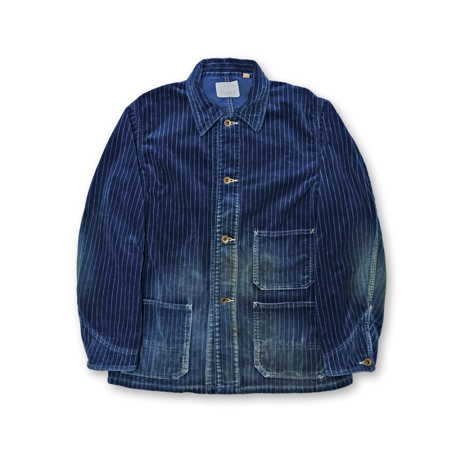 2015HW-11 INDIGO WABASH CORDUROY CHORE JACKET HW - WABASH