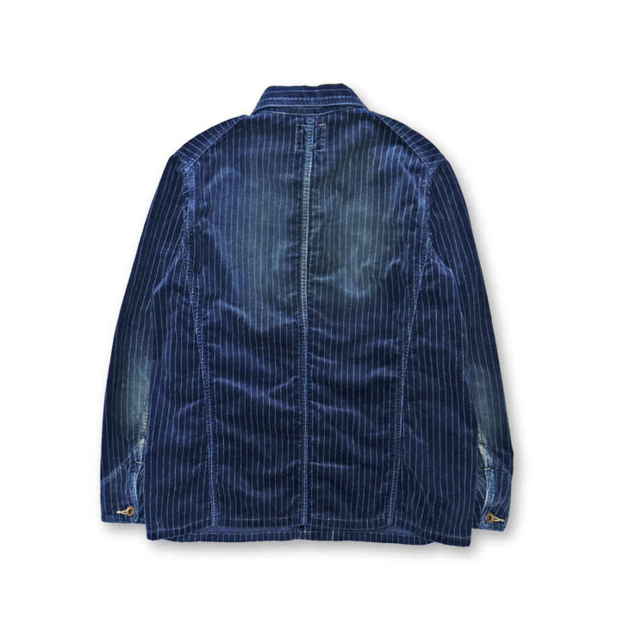 2015HW-11 INDIGO WABASH CORDUROY CHORE JACKET HW - WABASH