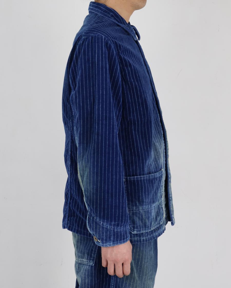 2015HW-11 INDIGO WABASH CORDUROY CHORE JACKET HW - WABASH