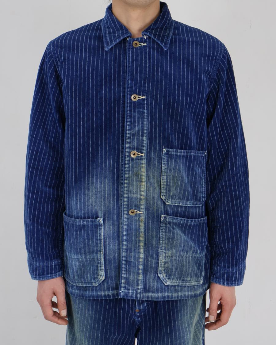 2015HW-11 INDIGO WABASH CORDUROY CHORE JACKET HW - WABASH