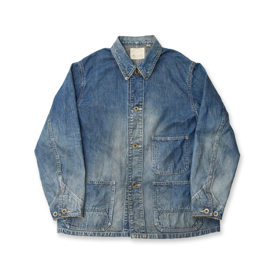 2015HW-2 DENIM CHORE JACKET HW - INDIGO BLUE