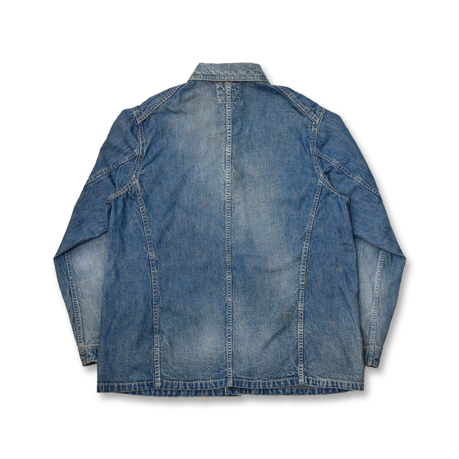 2015HW-2 DENIM CHORE JACKET HW - INDIGO BLUE