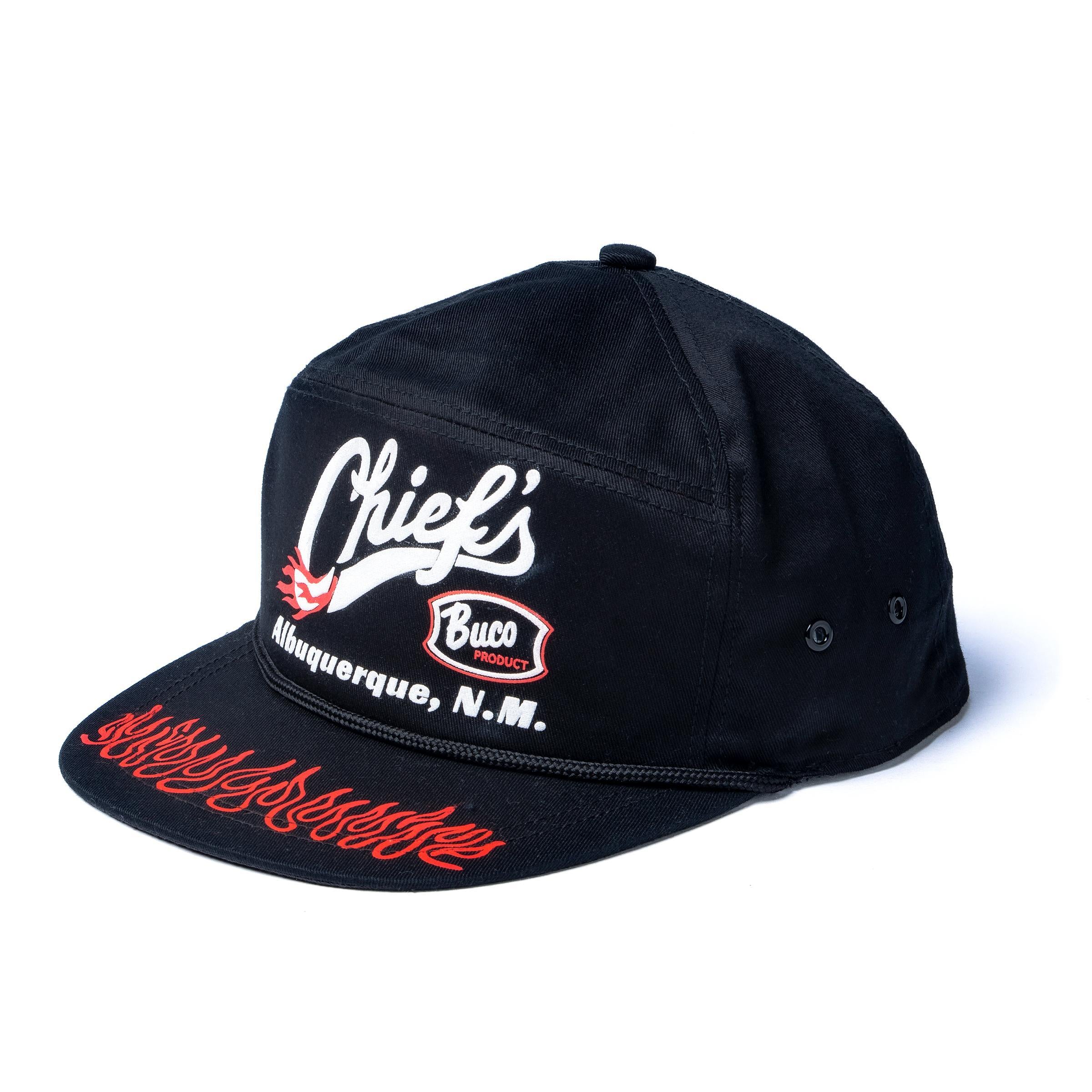 BA26002 BUCO ROPE CAP / CHIEF’S - BLACK x RED