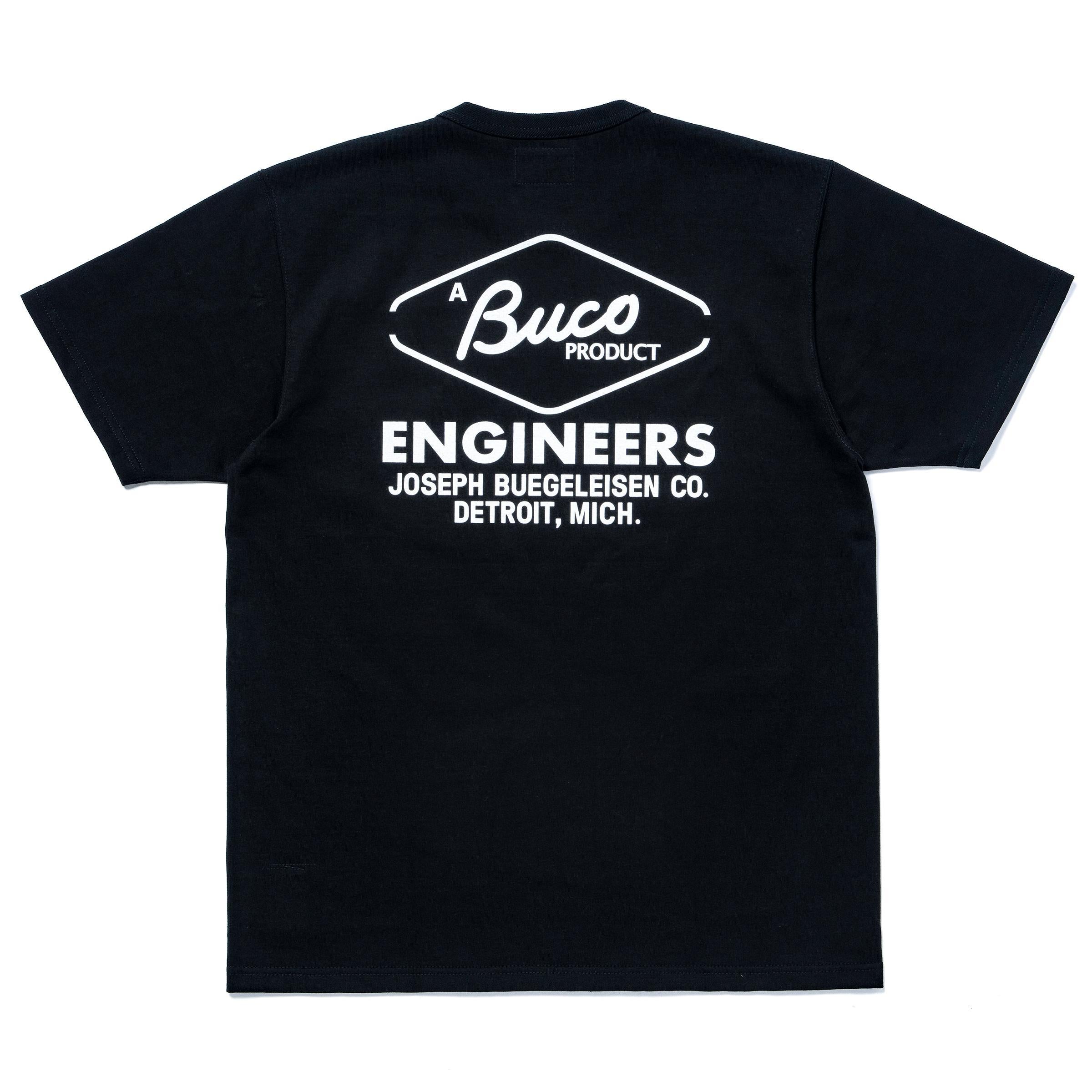 BC26001 BUCO TEE / BUCO ENGINEERS - BLACK
