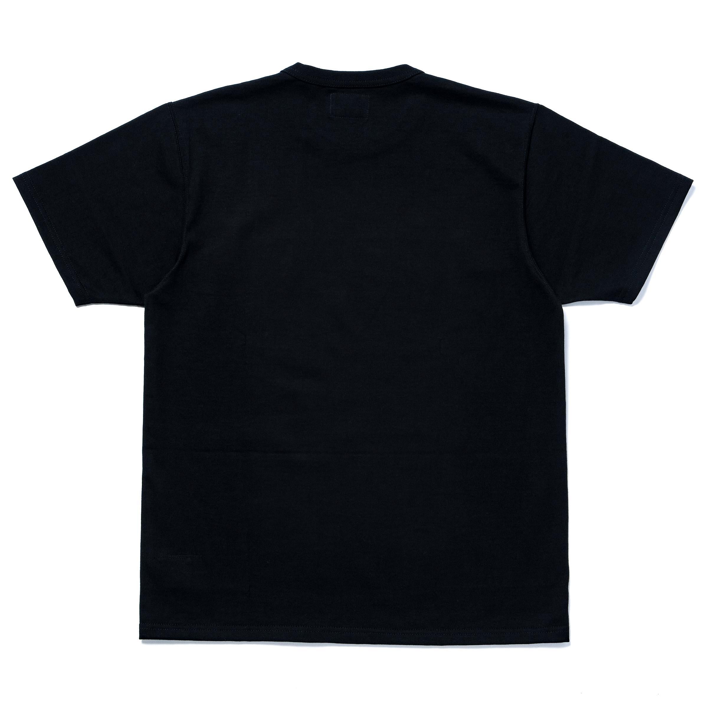 BC26003 BUCO TEE / BUCO OVAL - BLACK