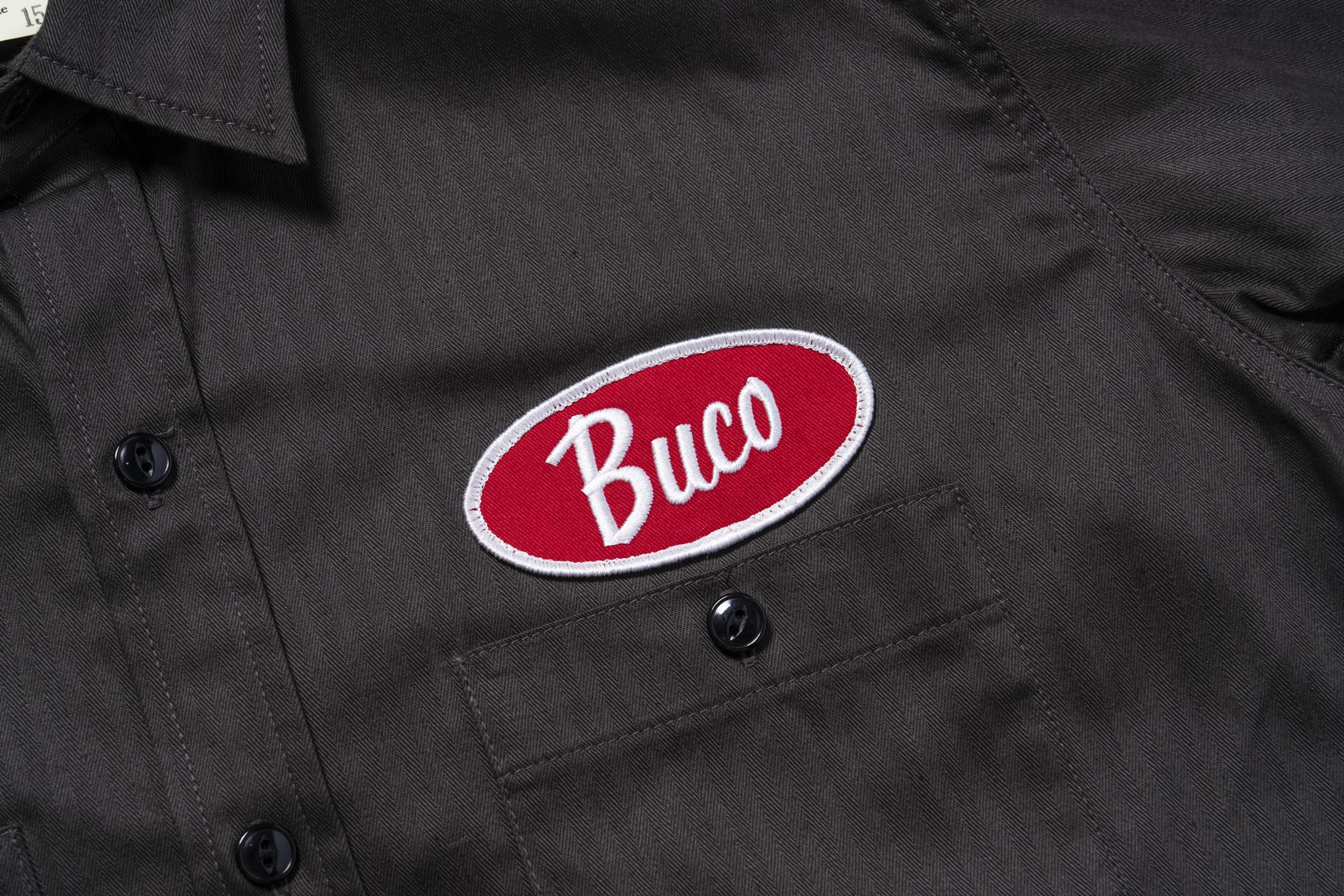 BS25001 BUCO WORKSHIRT S/S / CULVER CITY - STEEL