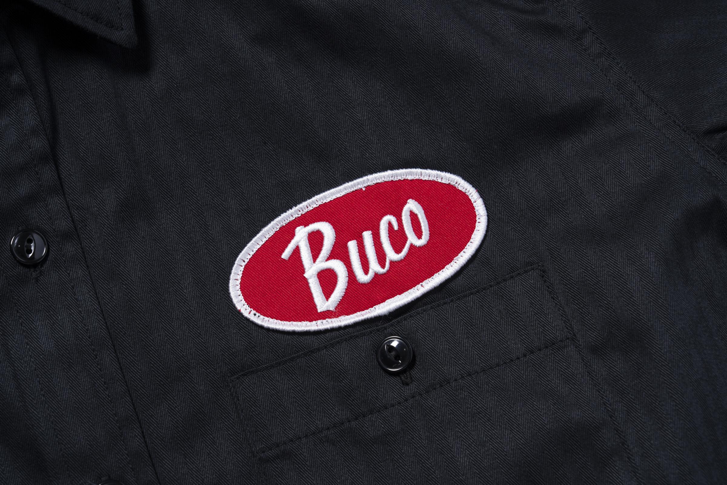 BS25001 BUCO WORKSHIRT S/S / CULVER CITY - BLACK