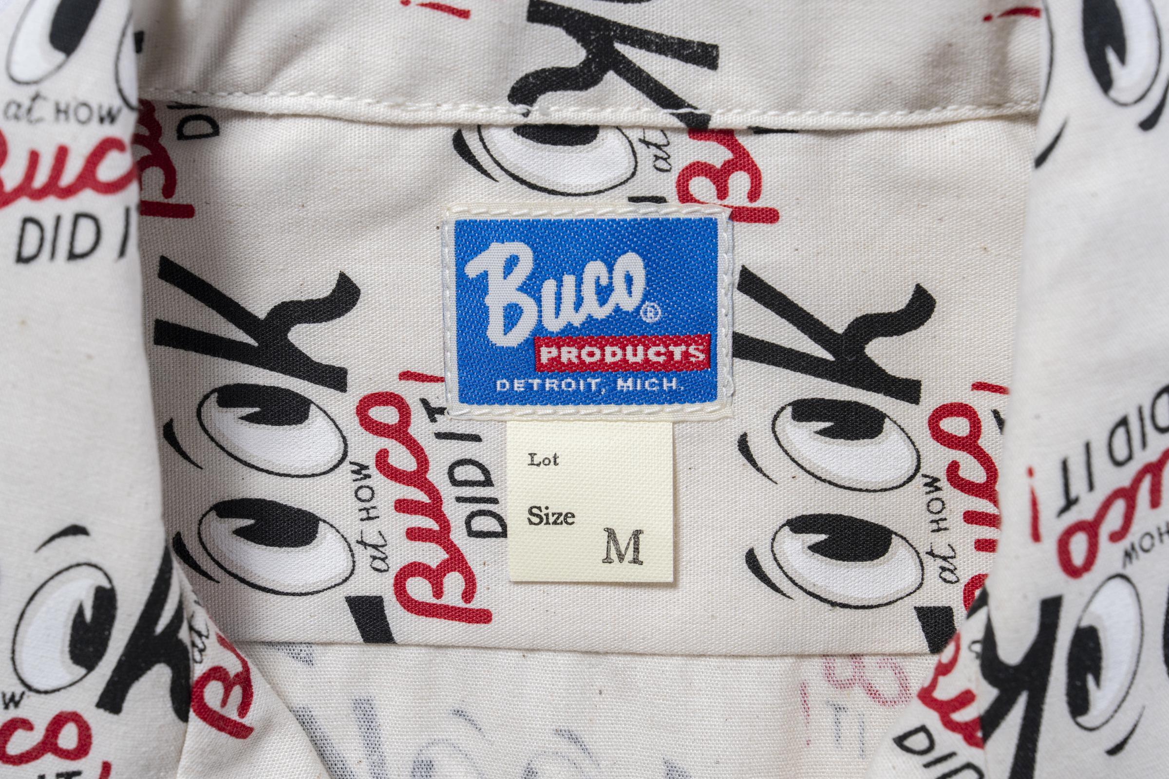 BS26002 BUCO OPEN-COLLAR SHIRT / LOOK AT HOW BUCO DID IT! - ECRU