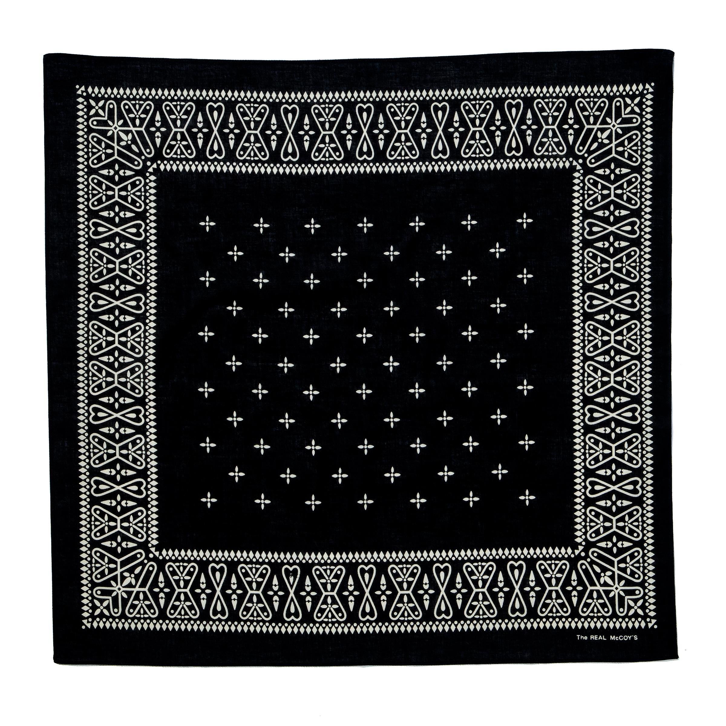 MA26011 BANDANNA 'CROSS' - BLACK