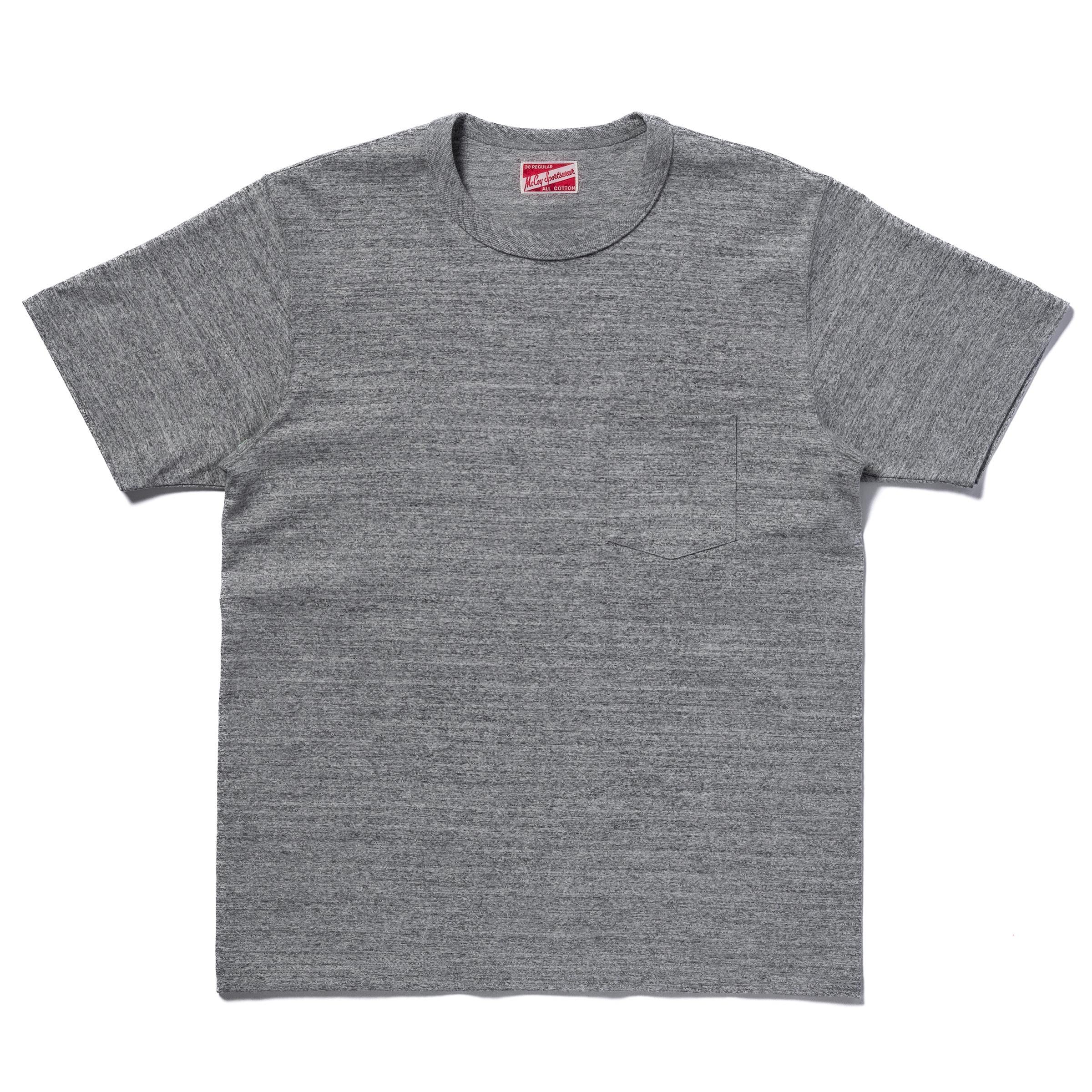 MC22006 POCKET TEE - GRAY