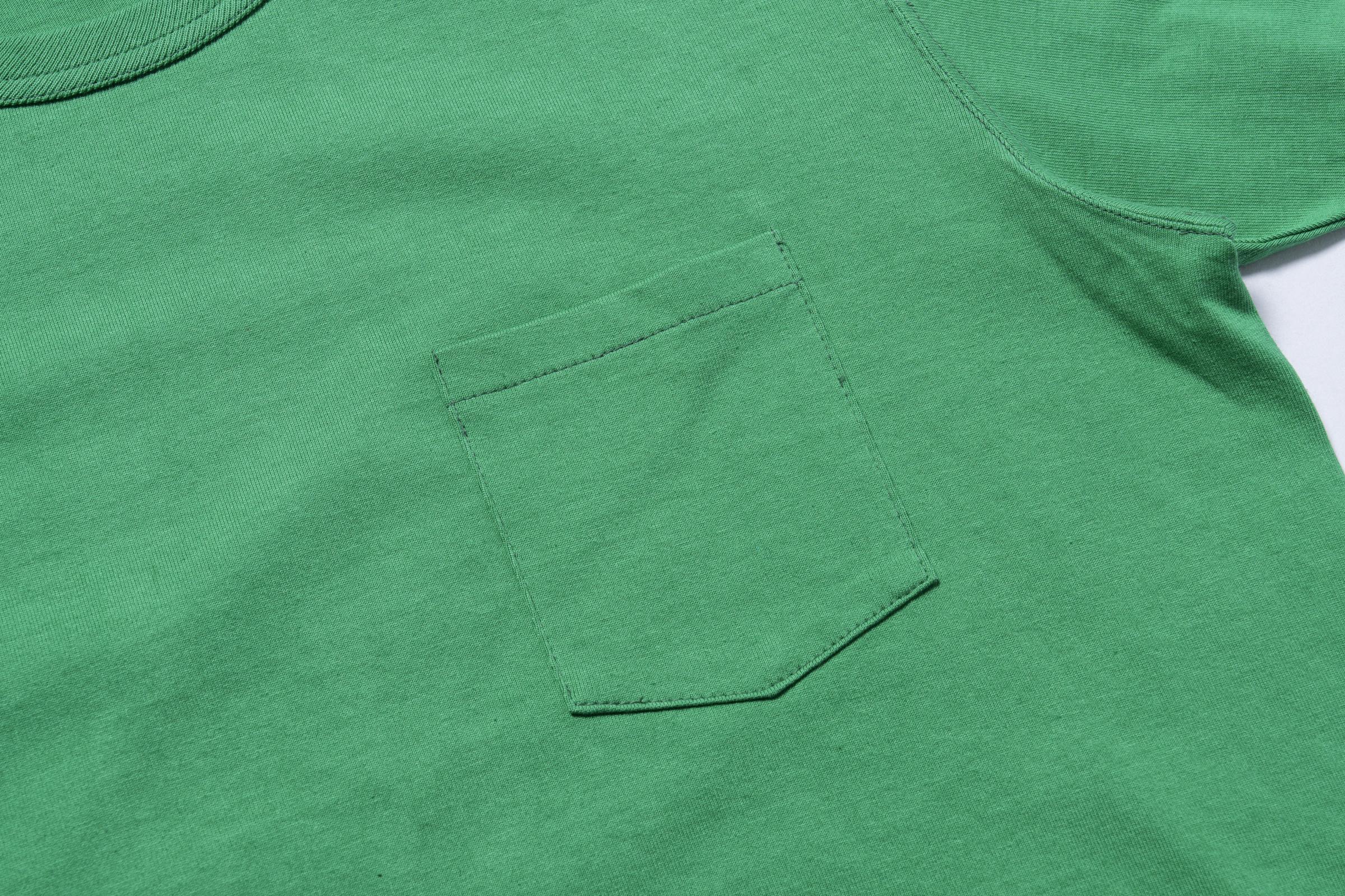 MC22006 POCKET TEE - K.GREEN
