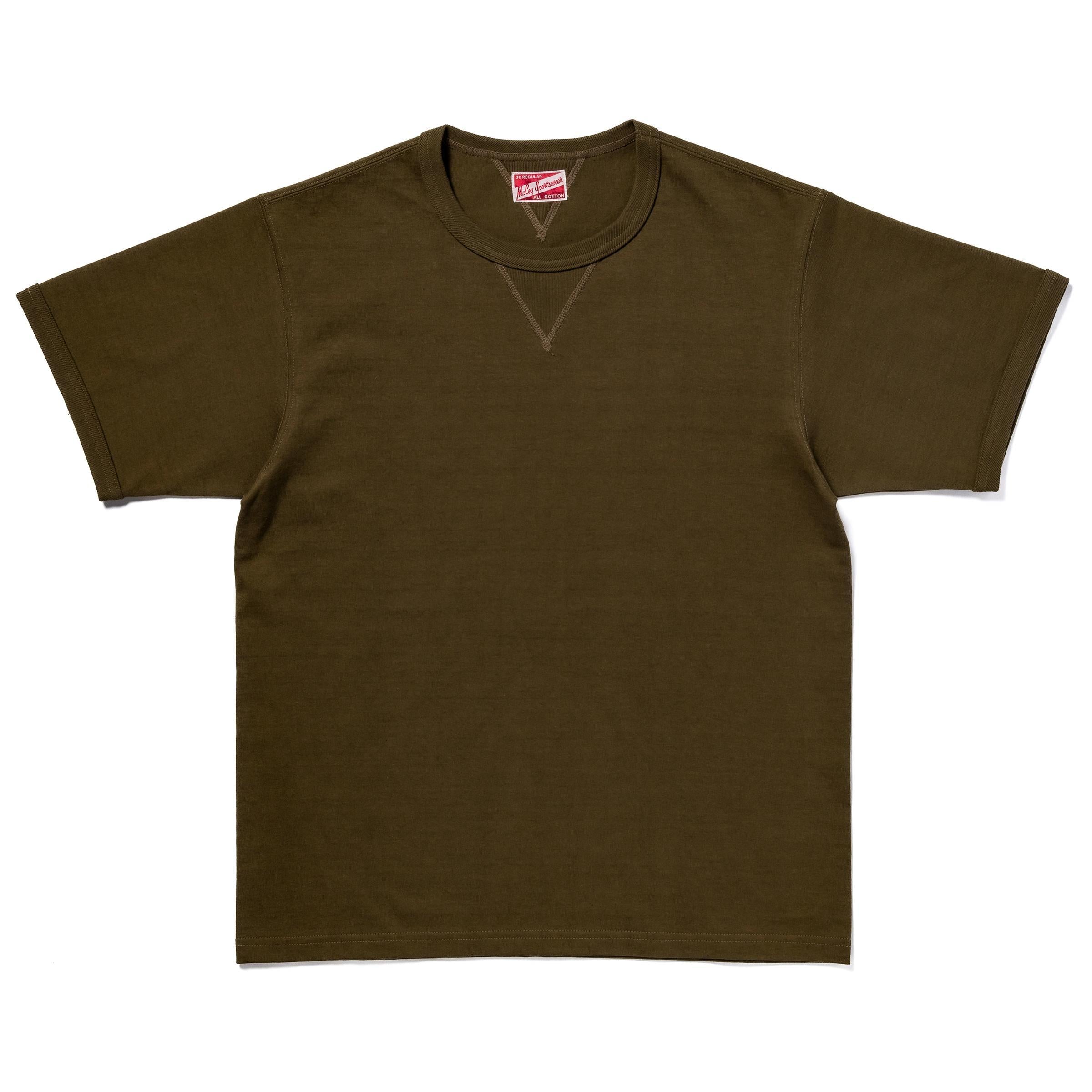 MC23020 GUSSET TEE - OLIVE