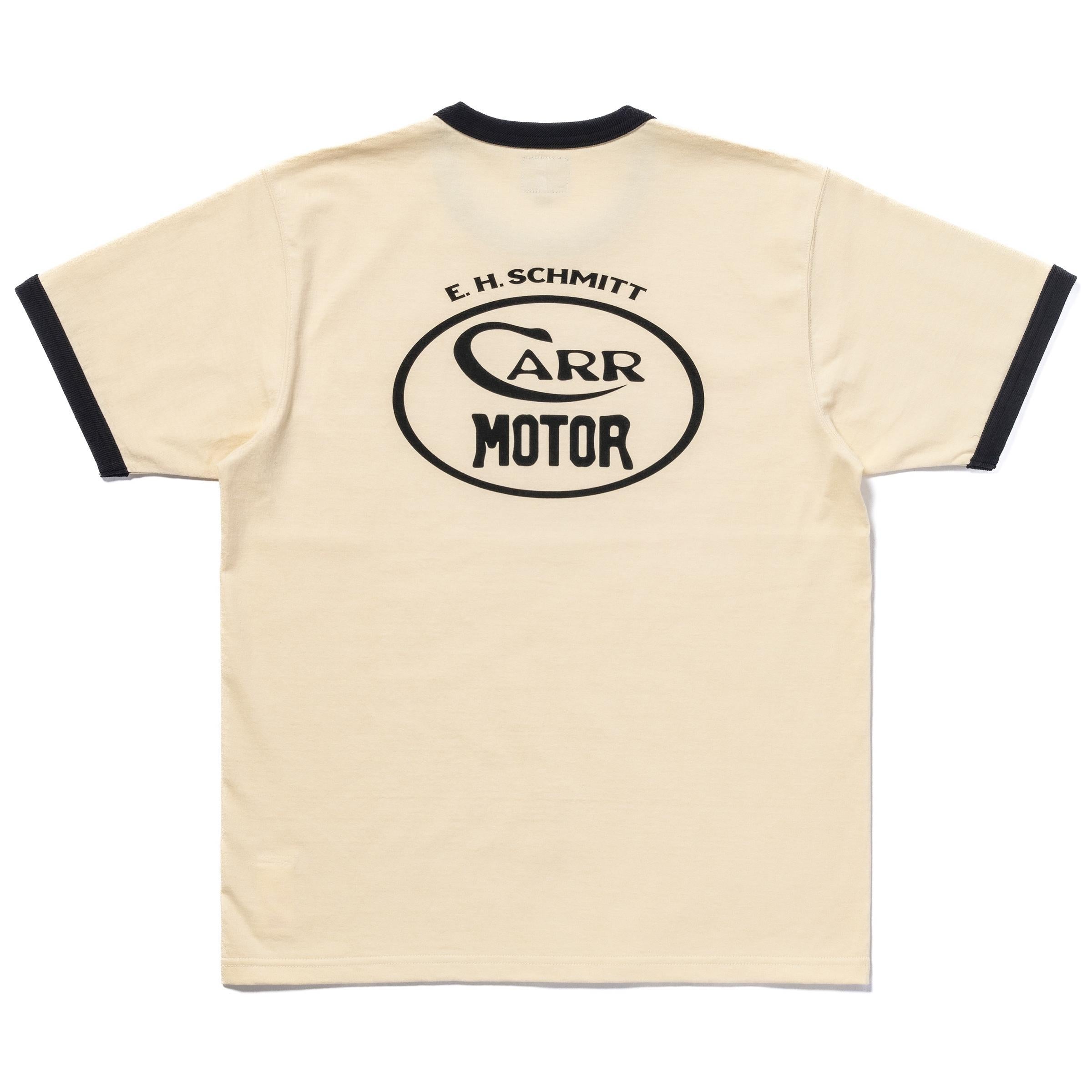 MC25016 JOE MCCOY TEE / WHIZZ GUNNER - ECRU/BLACK