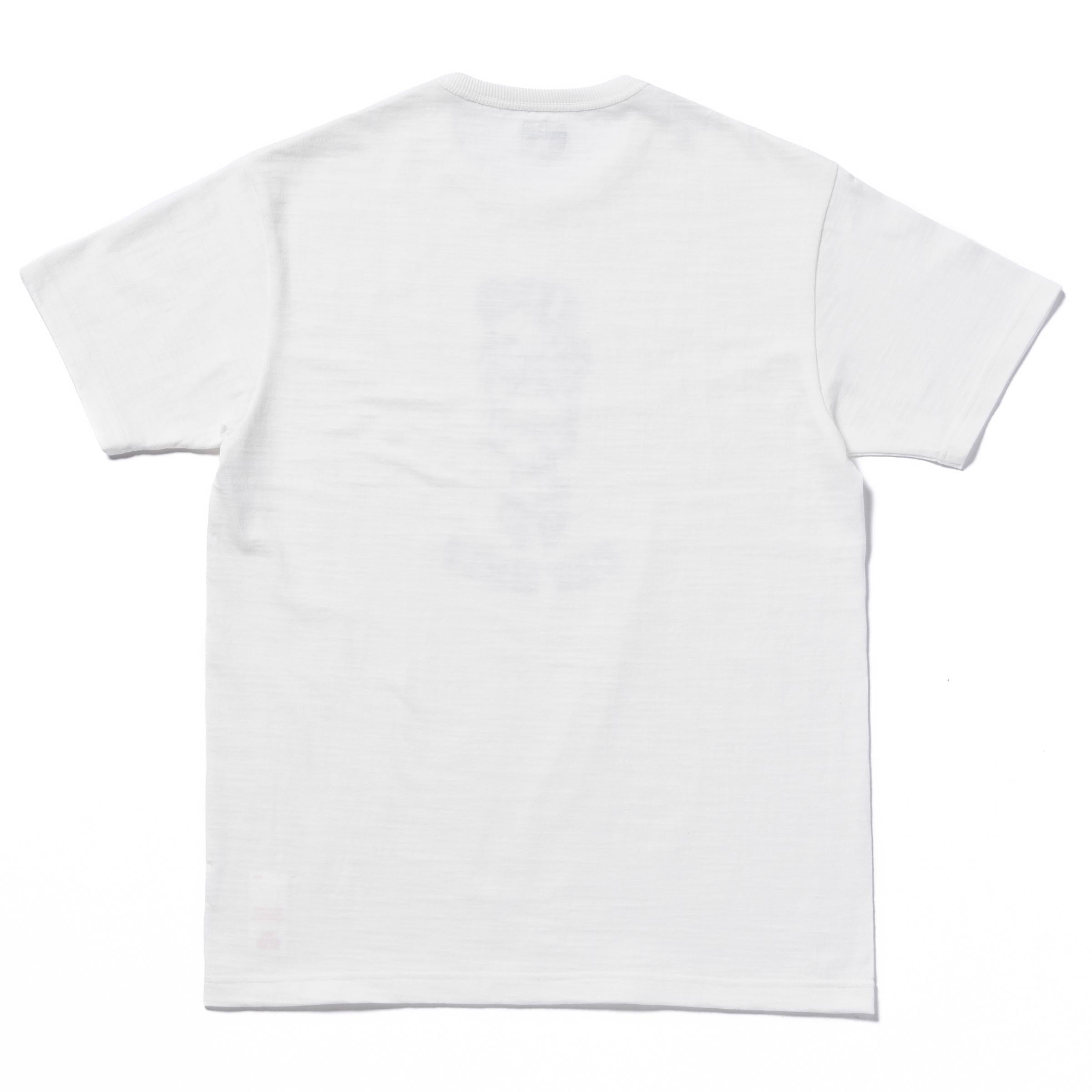 MC25022 ATHLETIC T-SHIRT / EAT SHIT - MILK