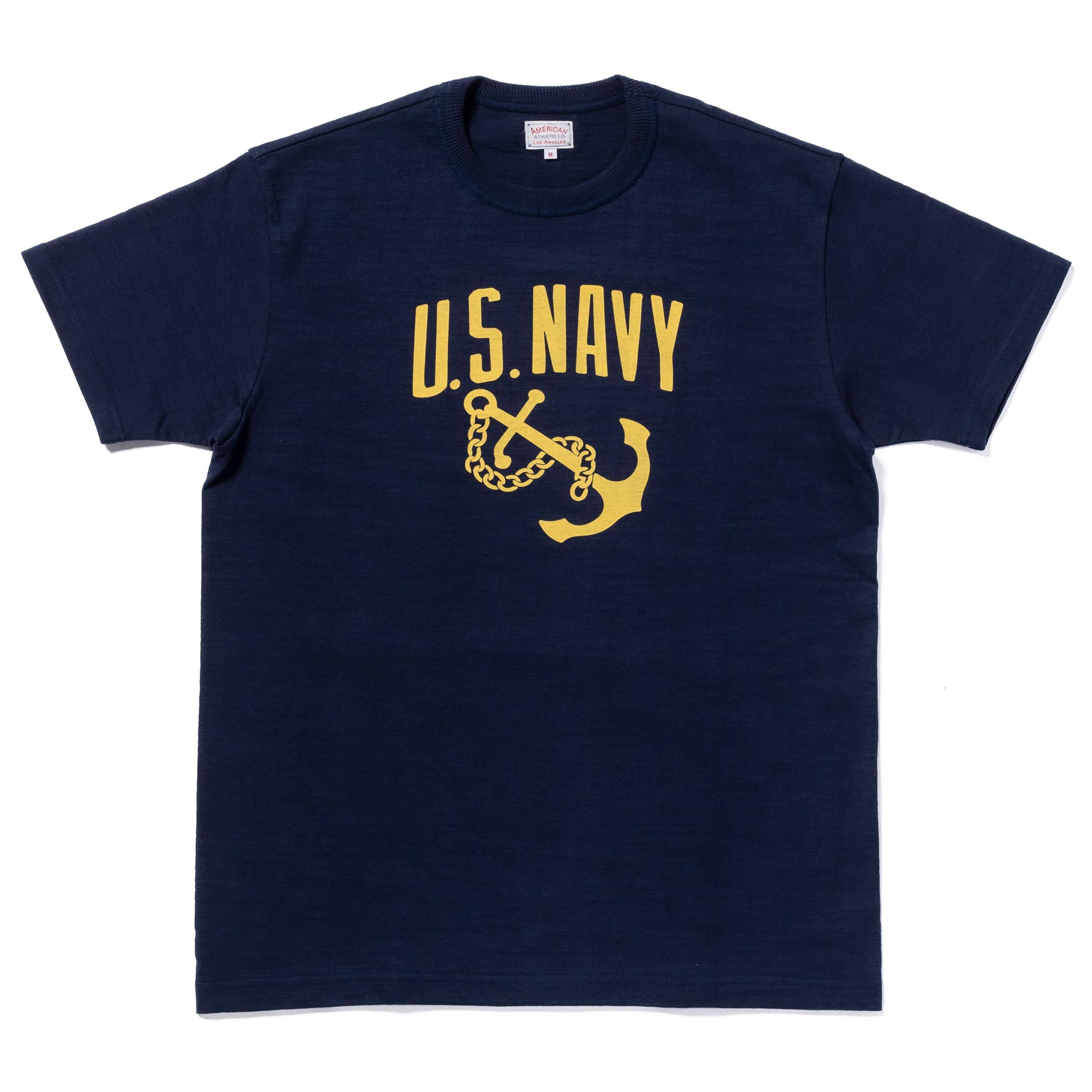 MC25023 ATHLETIC TEE / U.S. NAVY - NAVY