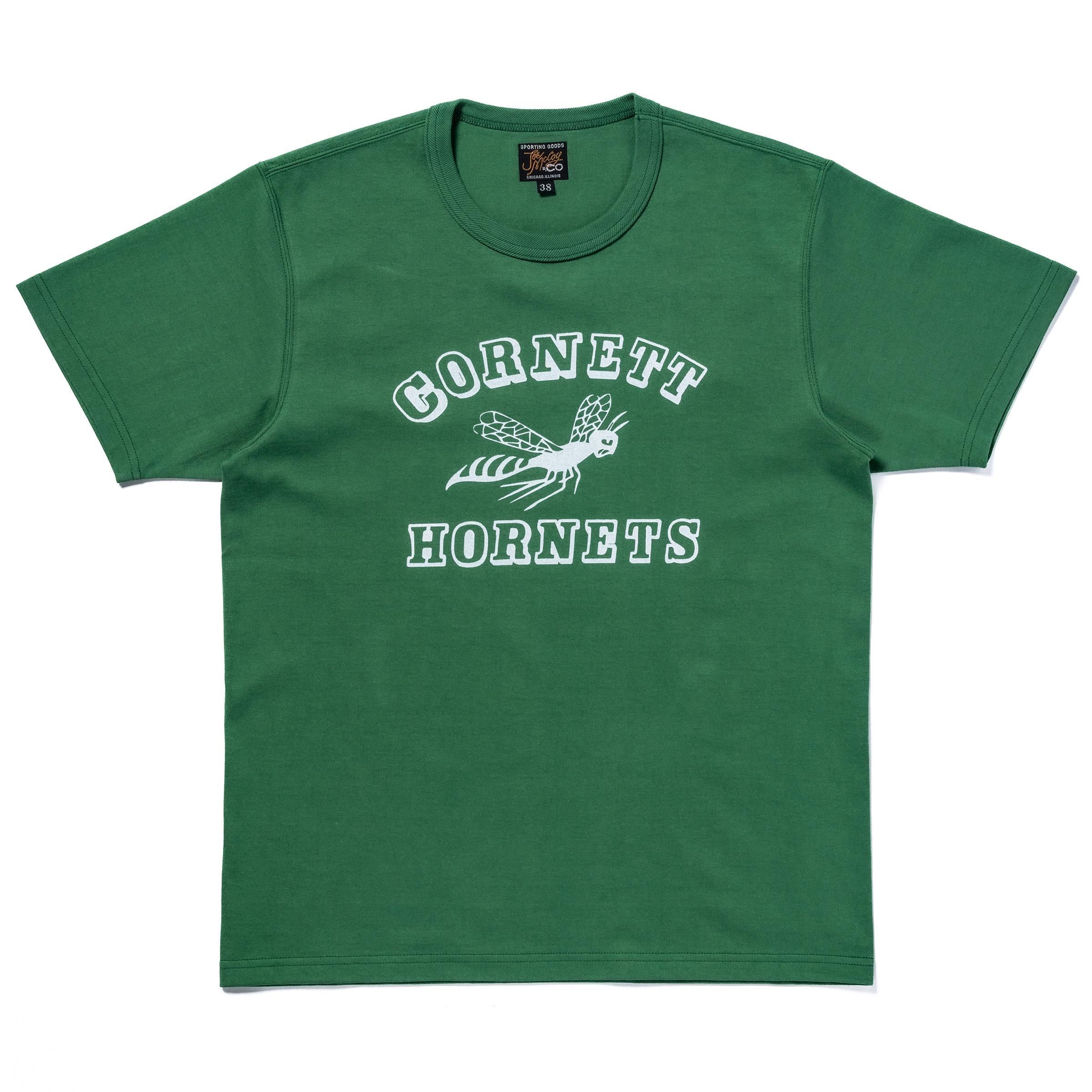 MC25025 JOE MCCOY TEE / HORNETS - GREEN