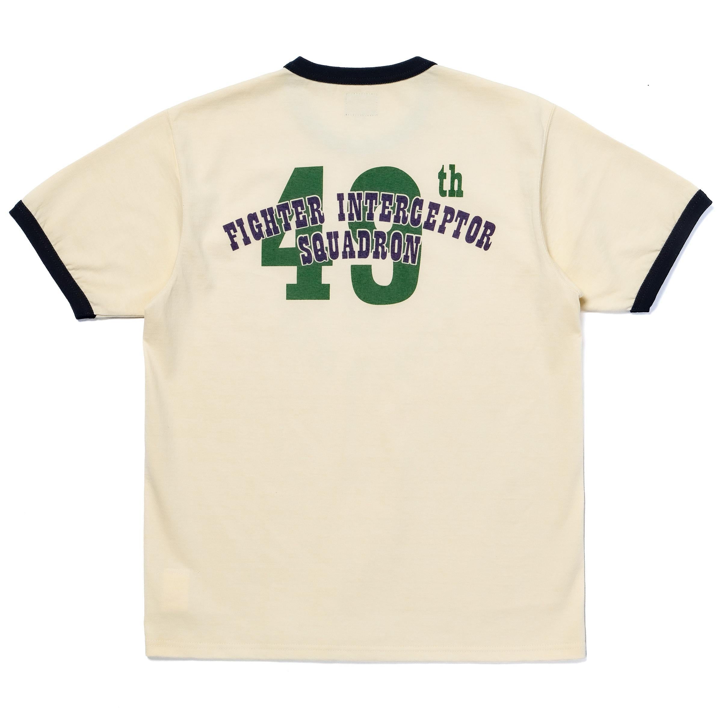 MC26009 MILITARY TEE / VOODOO, COLORED - ECRUxBLACK