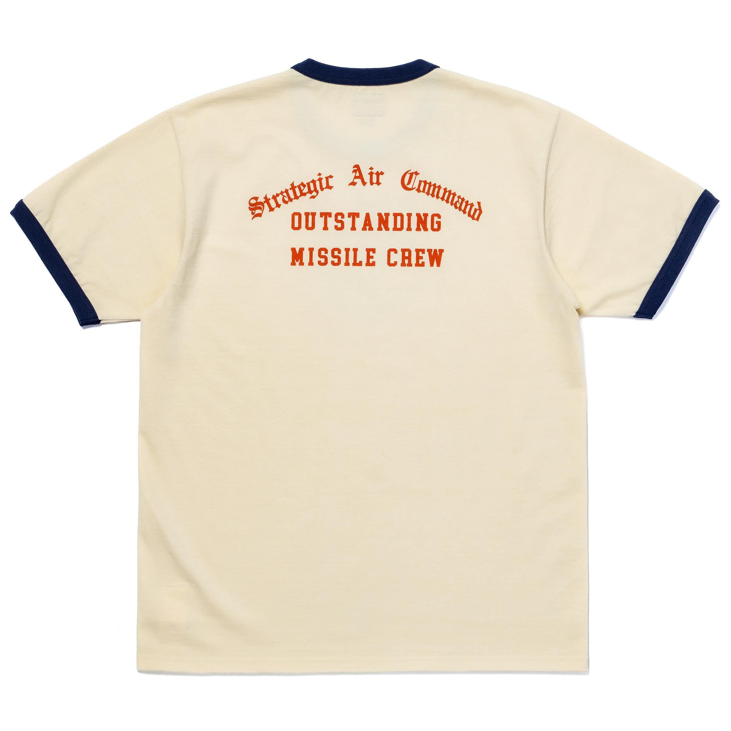 MC26013 MILITARY TEE / STRATEGIC AIR COMMAND - ECRUxNAVY