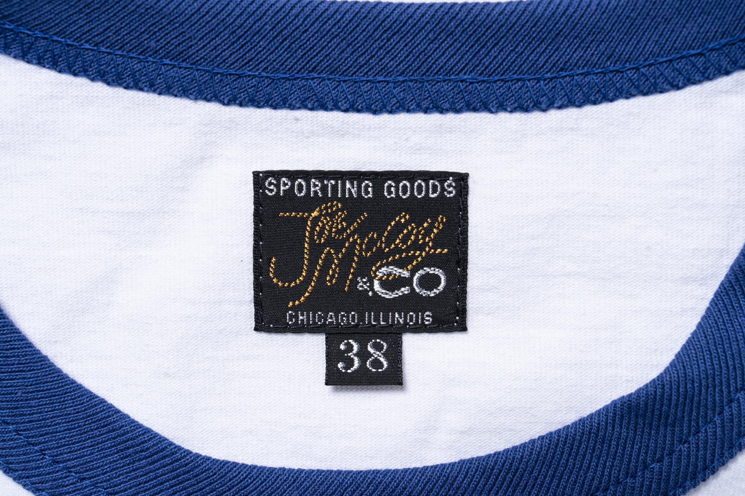 MC26027 JOE MCCOY TEE / BIG CHIEF - WHITExBLUE