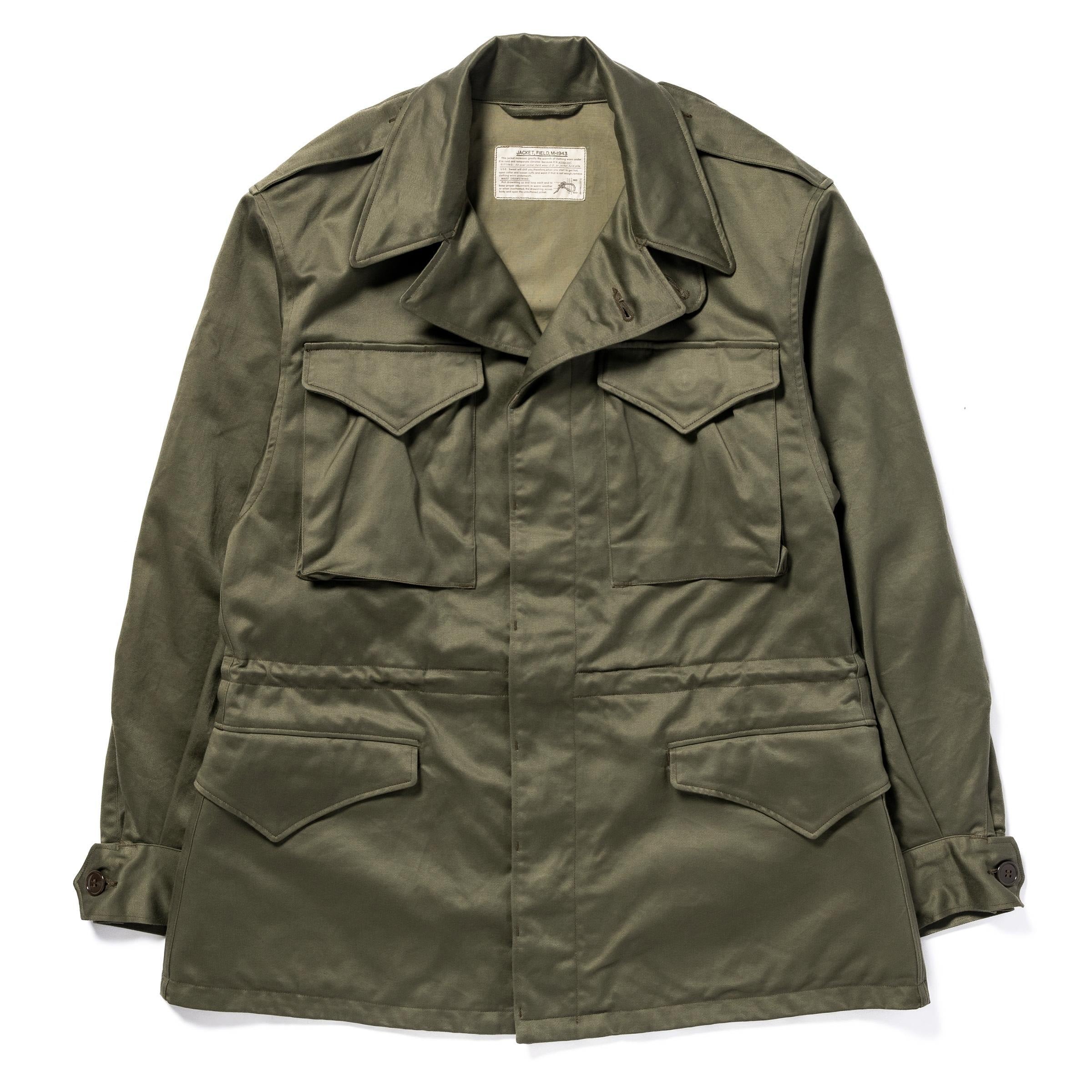 MJ25003 JACKETS, FIELD, M-1943 / 370-E - OLIVE
