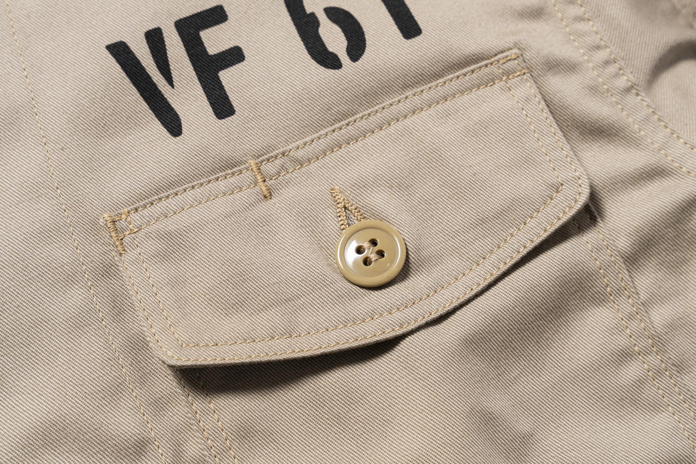 MJ25007 7758A / JOLLY ROGERS - KHAKI