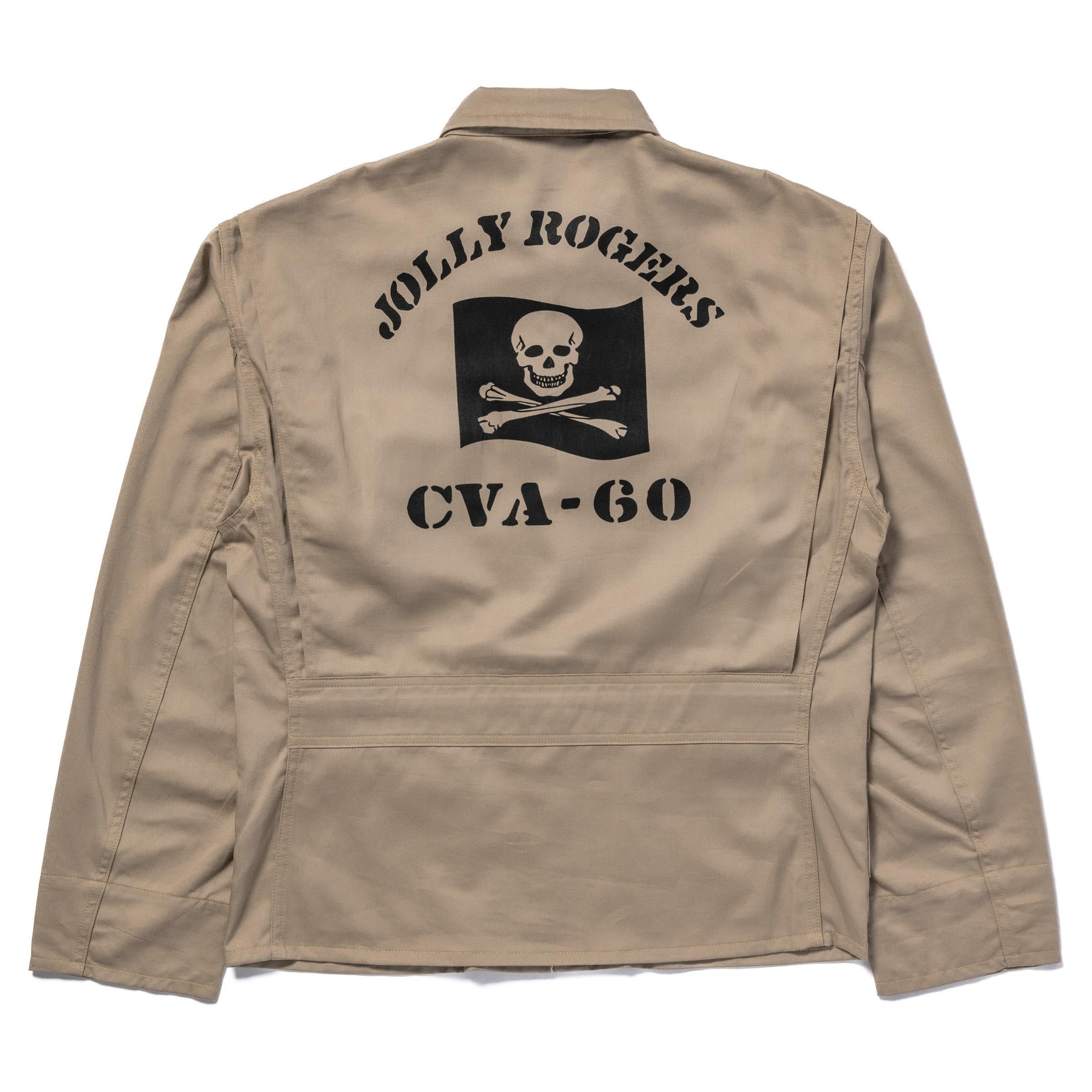 MJ25007 7758A / JOLLY ROGERS - KHAKI