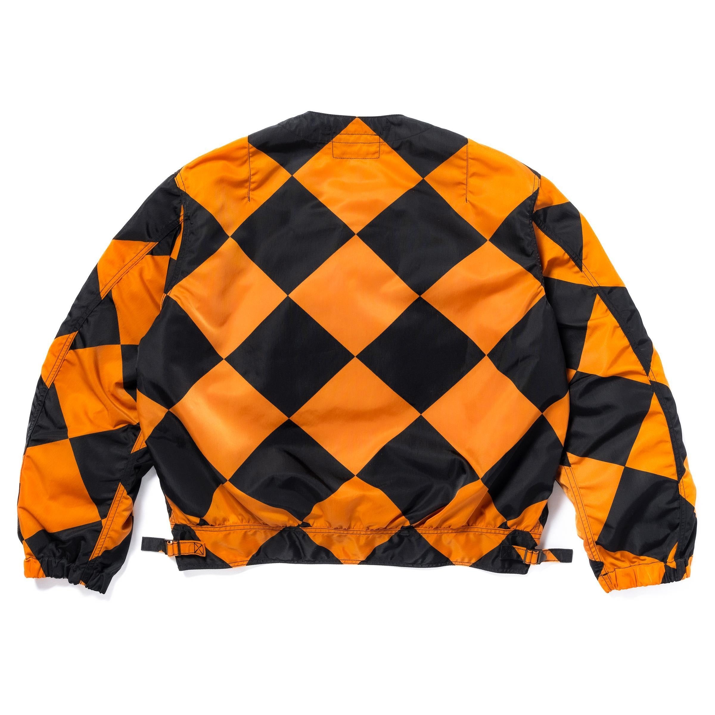 MJ25008 JACKET, LINECREWMAN, IDENTIFYING, TYPE G-1 - ORANGEXBLACK