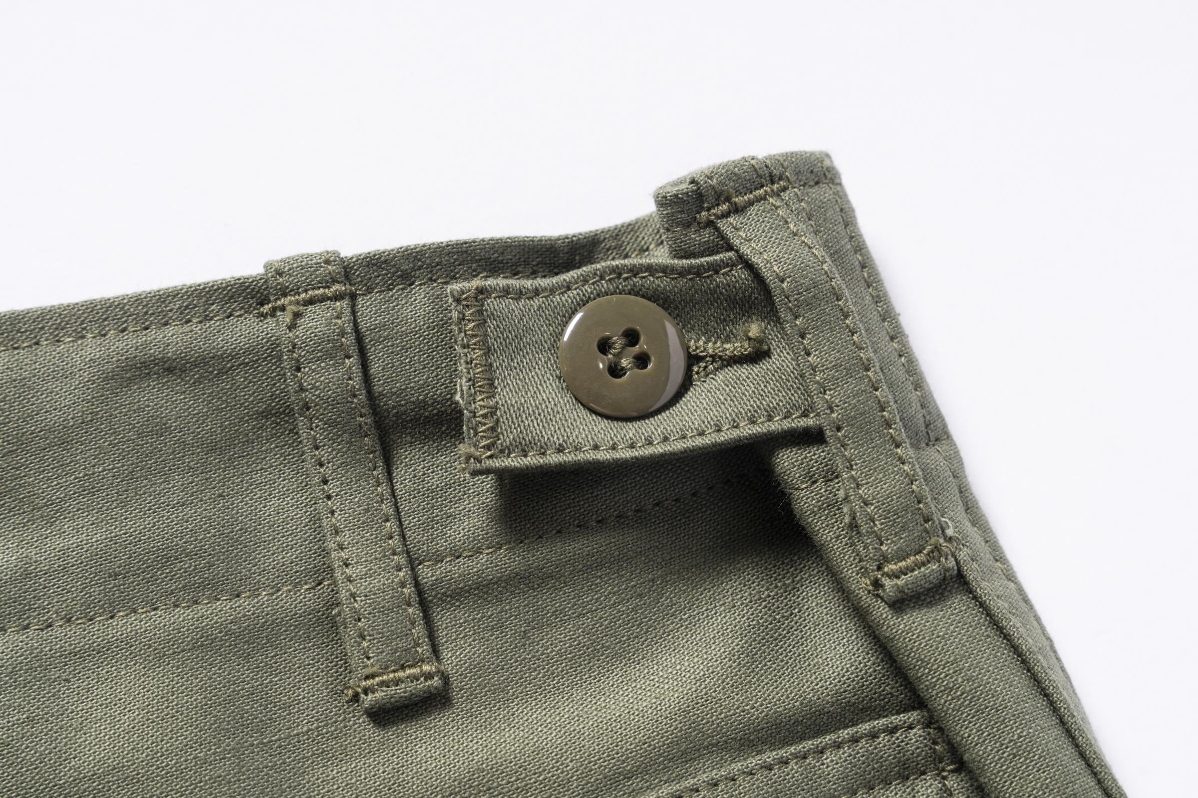 MP24004 UTILITY SHORTS / COTTON SATEEN - OLIVE