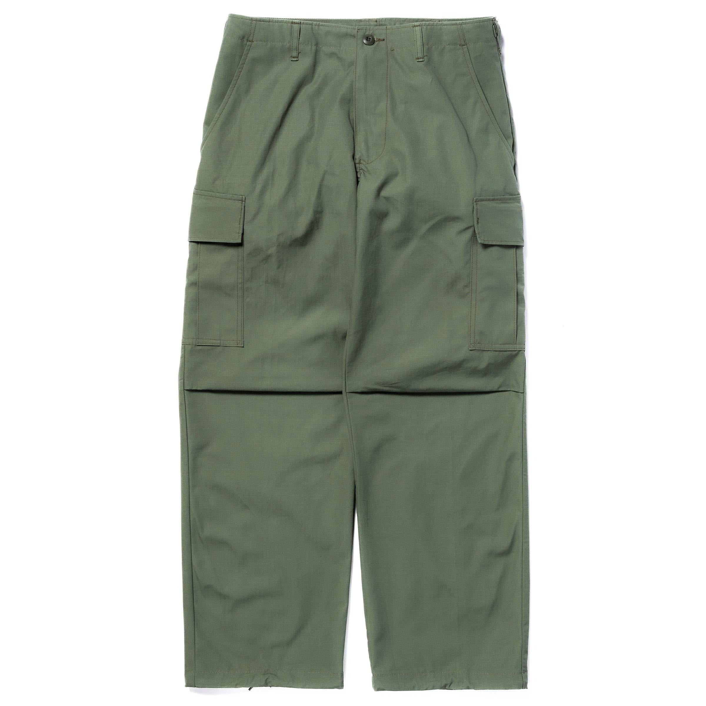 MP25001 TROUSERS, MAN'S, COTTON RIP-STOP POPLIN - OLIVE