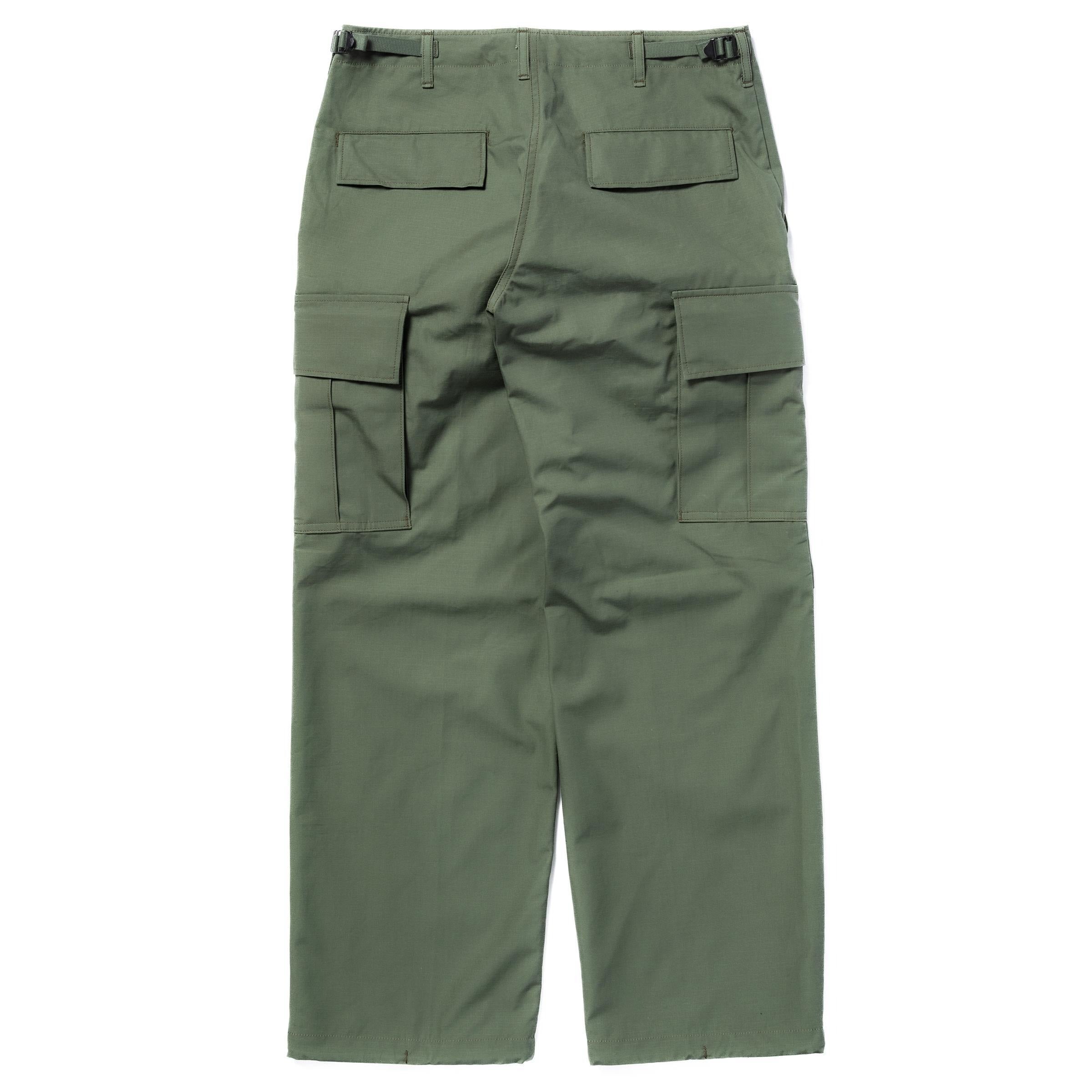 MP25001 TROUSERS, MAN'S, COTTON RIP-STOP POPLIN - OLIVE