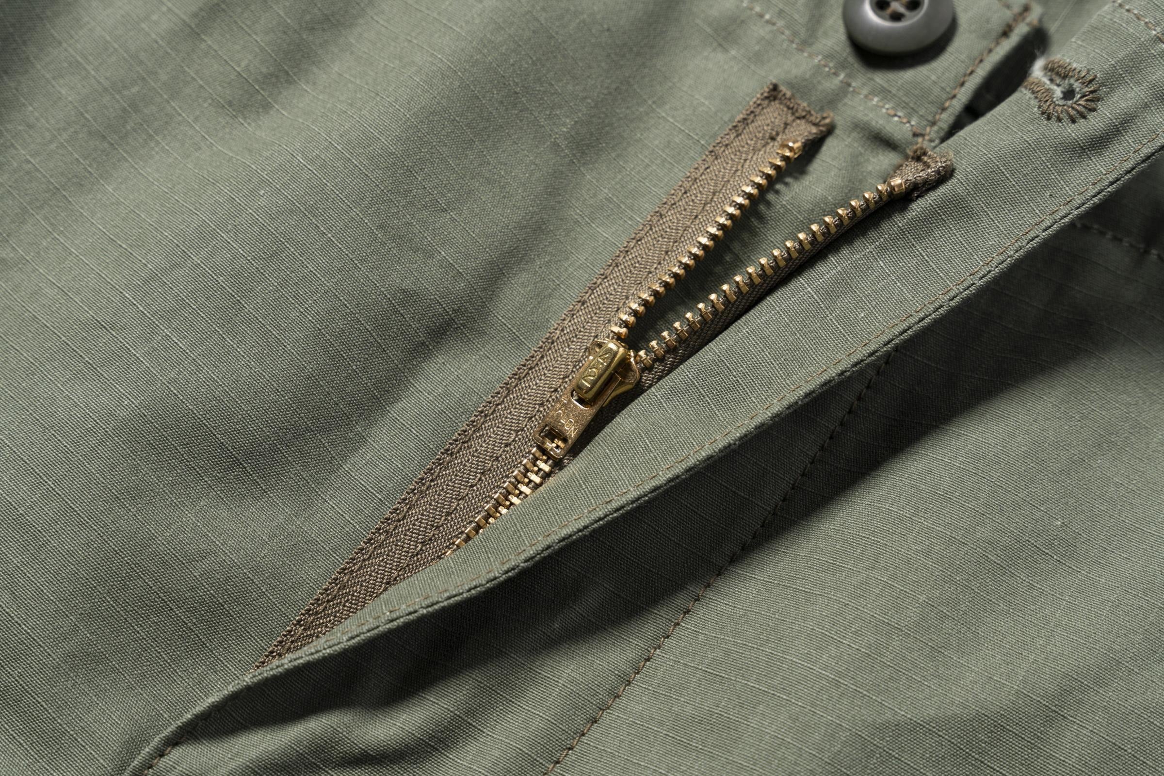 MP25001 TROUSERS, MAN'S, COTTON RIP-STOP POPLIN - OLIVE