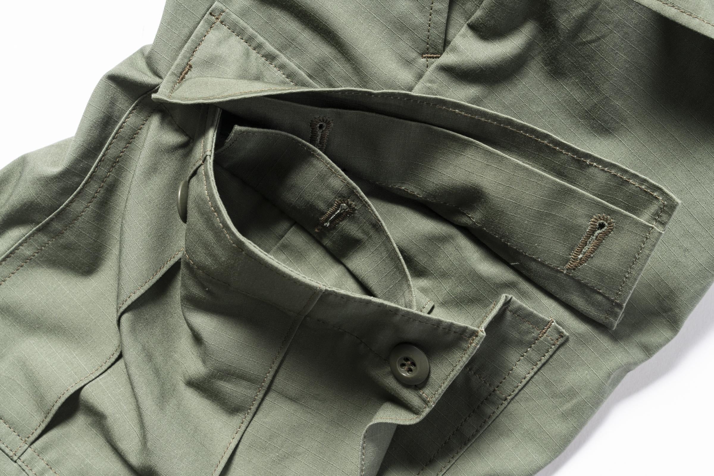 MP25001 TROUSERS, MAN'S, COTTON RIP-STOP POPLIN - OLIVE
