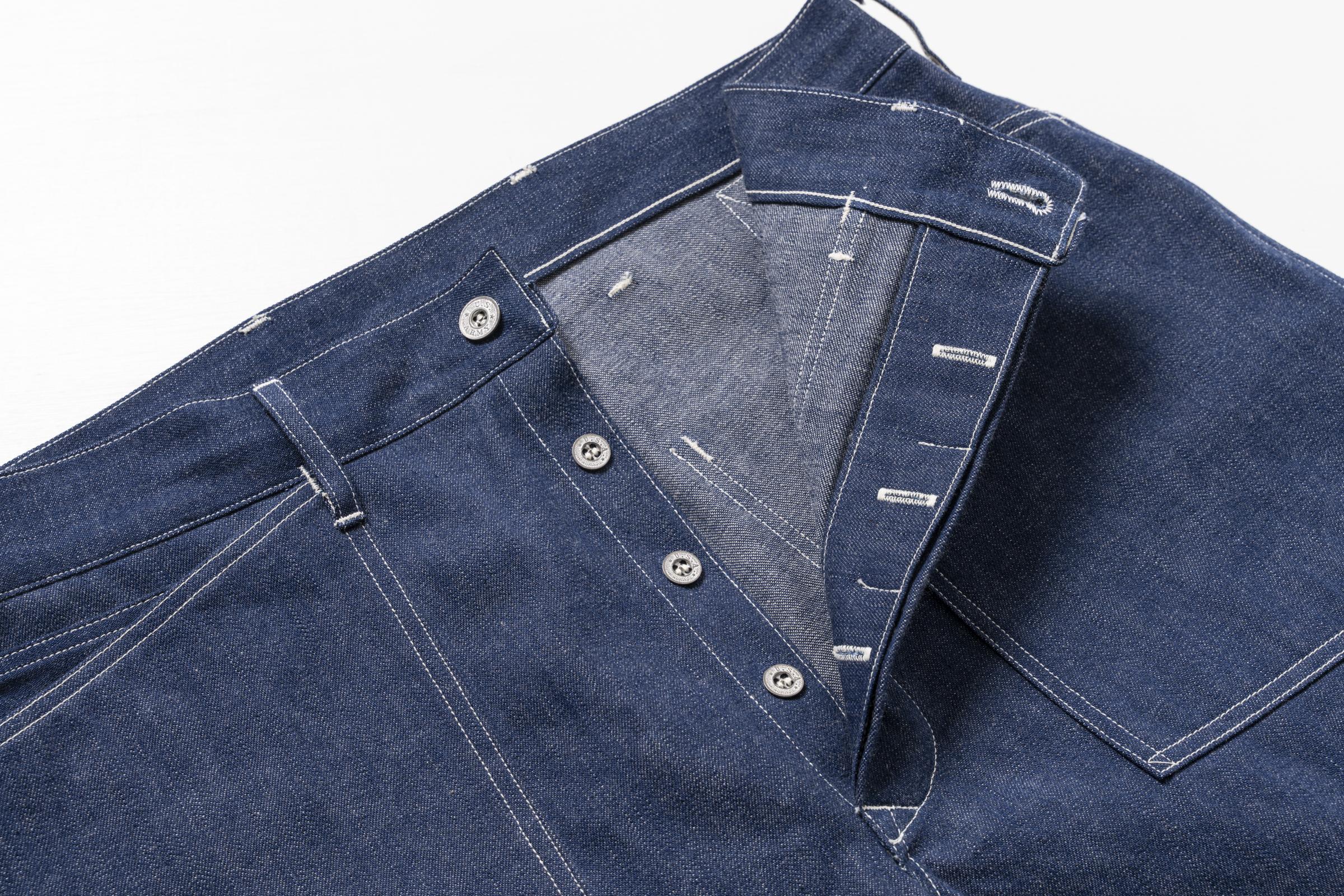 MP25002 TROUSERS WORKING DENIM BLUE - INDIGO