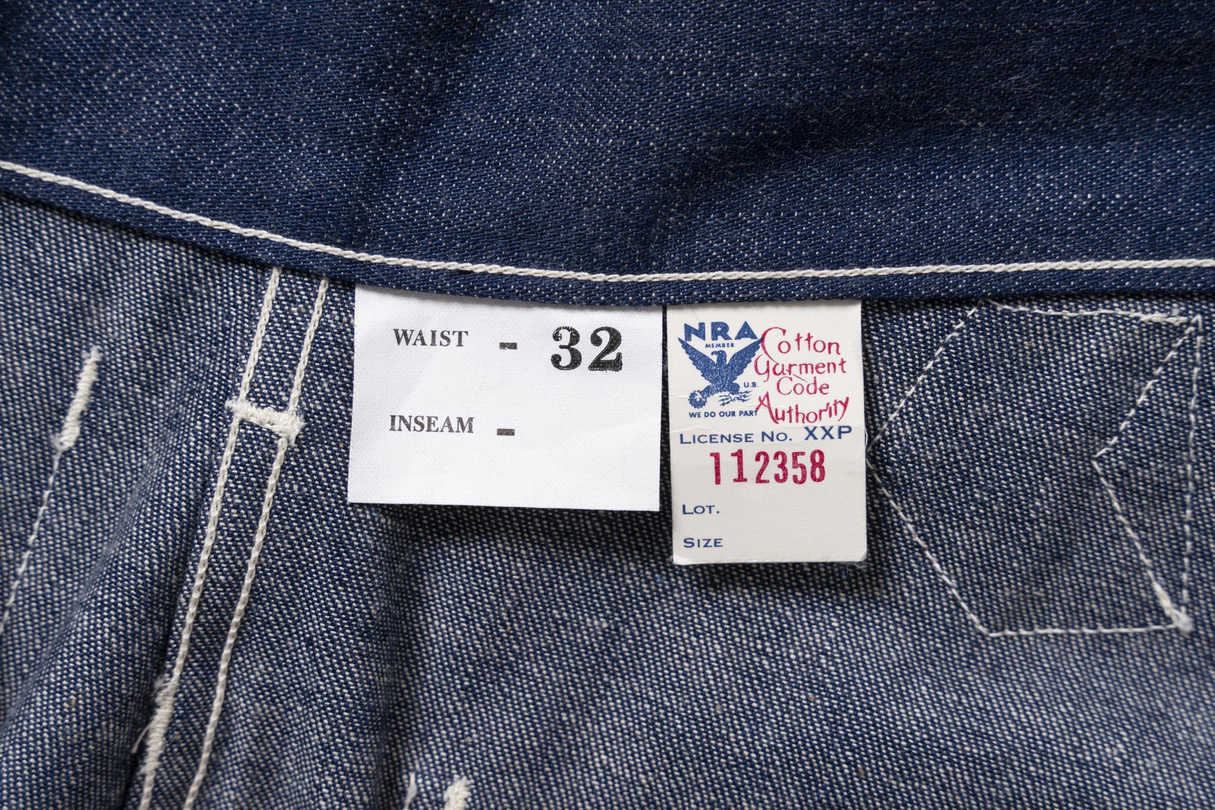MP25002 TROUSERS WORKING DENIM BLUE - INDIGO