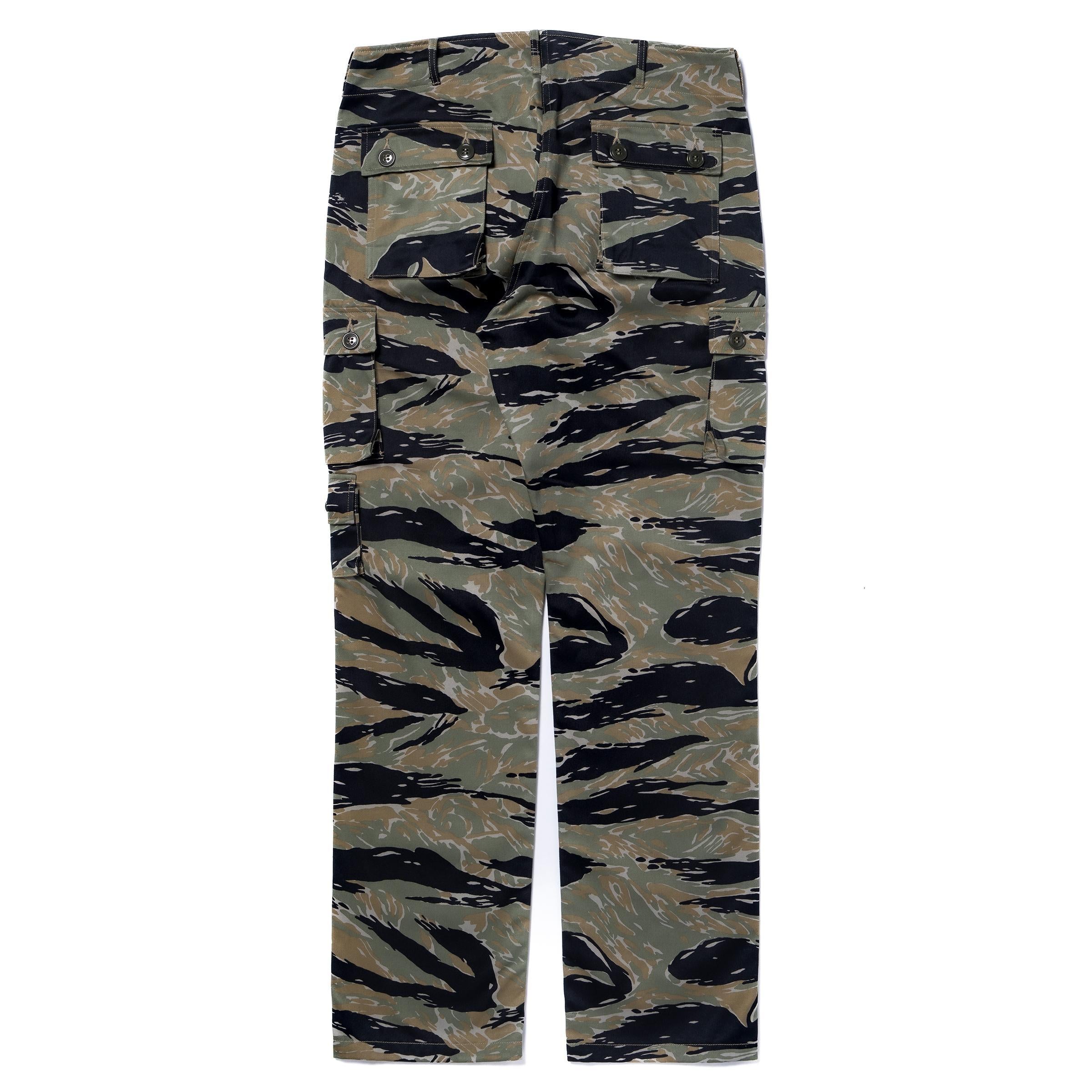 MP25003 TIGER CAMOUFLAGE TROUSERS / TADPOLE - GREEN