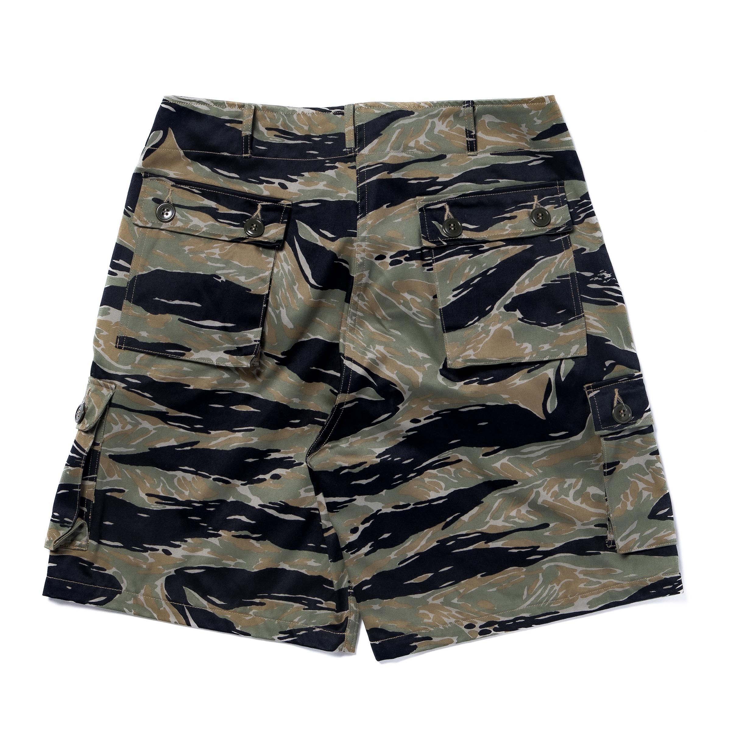 MP25004 TIGER CAMOUFLAGE SHORTS / TADPOLE - GREEN