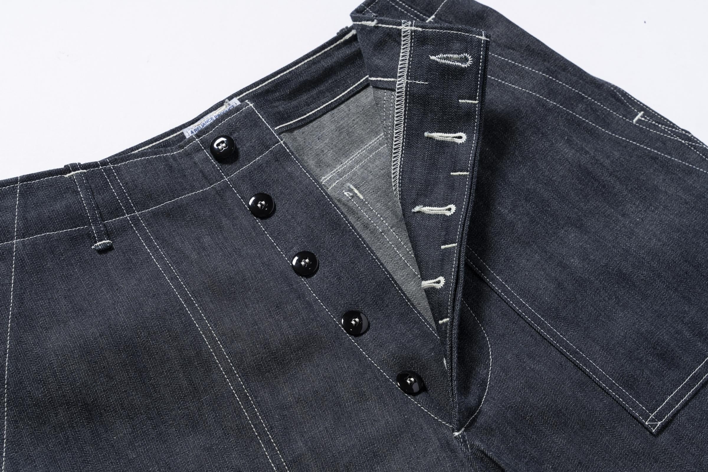 MP25012 UTILITY TROUSERS / DENIM - INDIGO