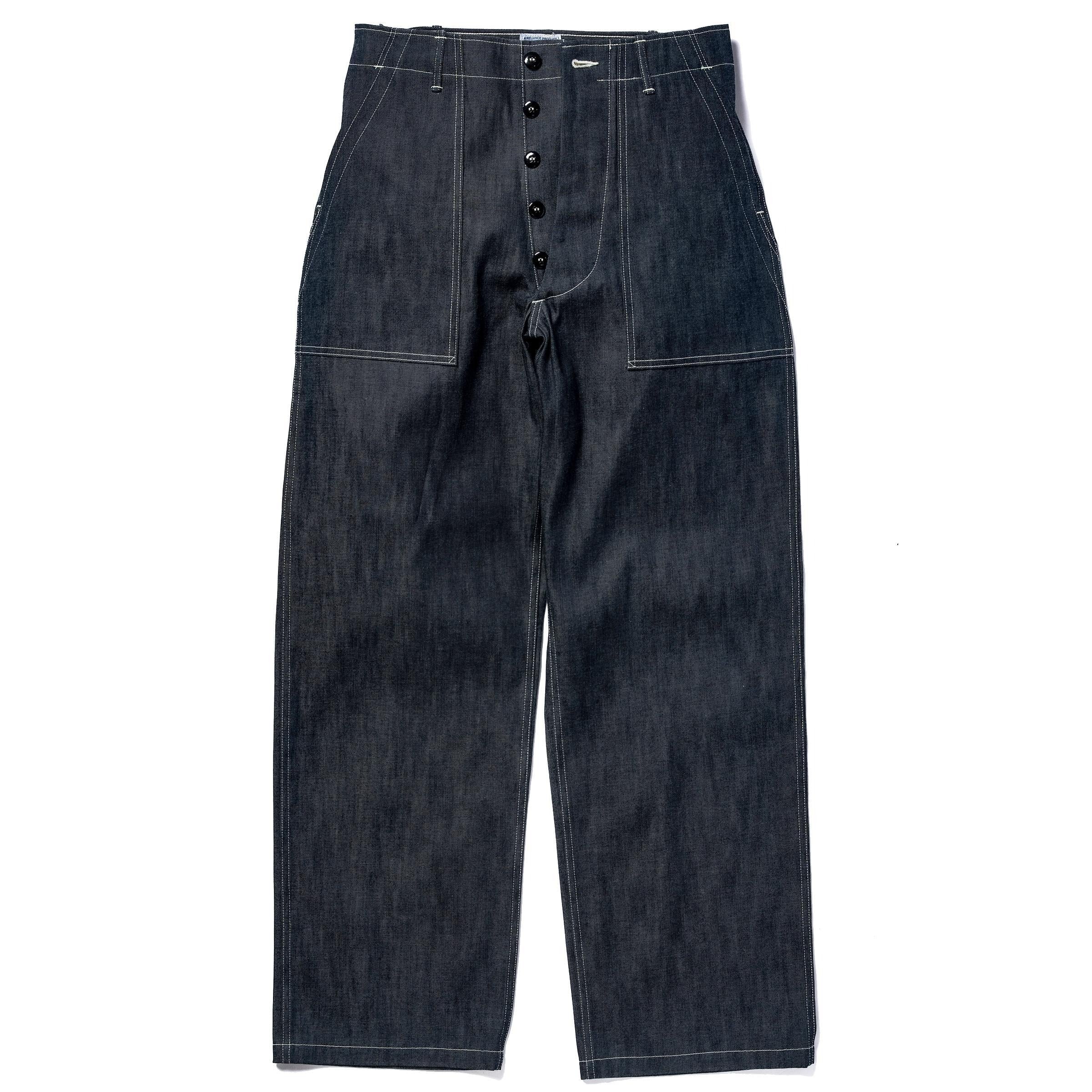 MP25012 UTILITY TROUSERS / DENIM - INDIGO