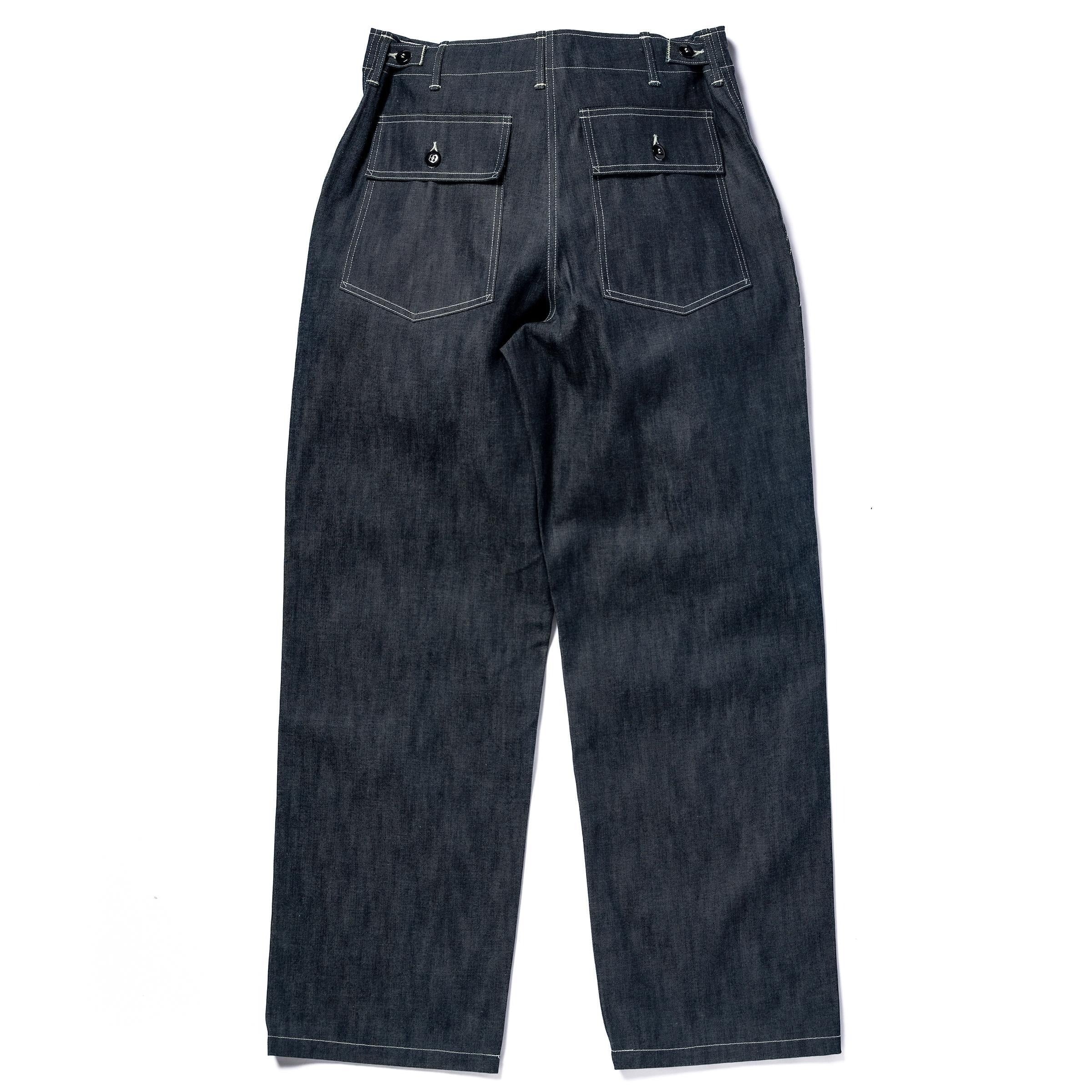 MP25012 UTILITY TROUSERS / DENIM - INDIGO