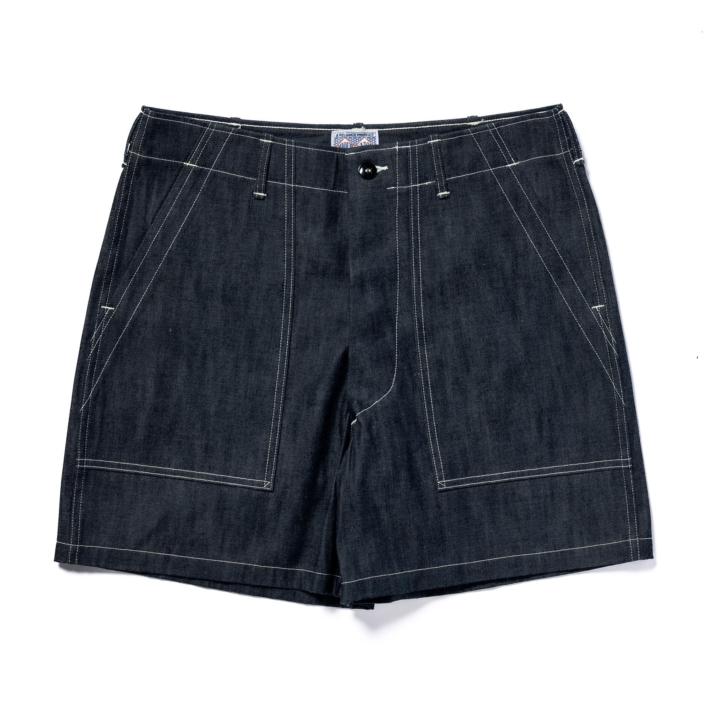 MP25013 UTILITY SHORTS / DENIM - INDIGO