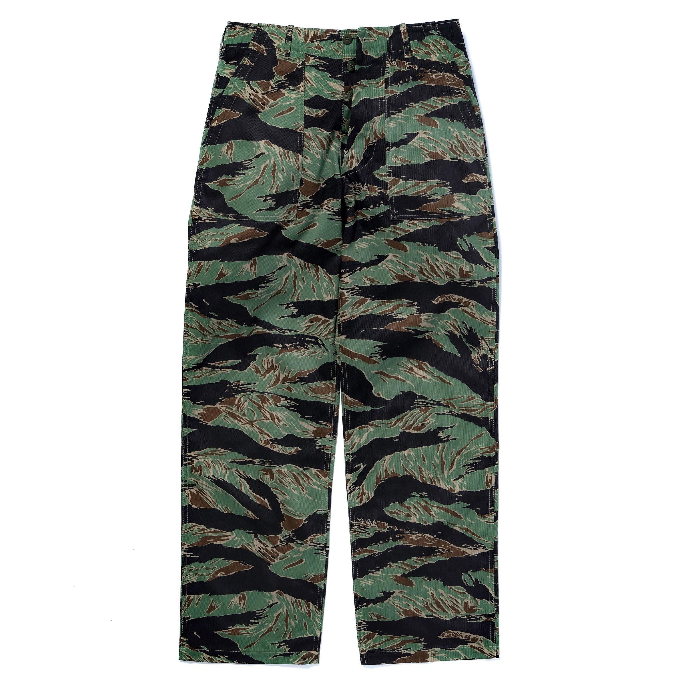 MP26003 TIGER CAMOUFLAGE CIVILIAN TROUSERS / JOHN WAYNE - GREEN