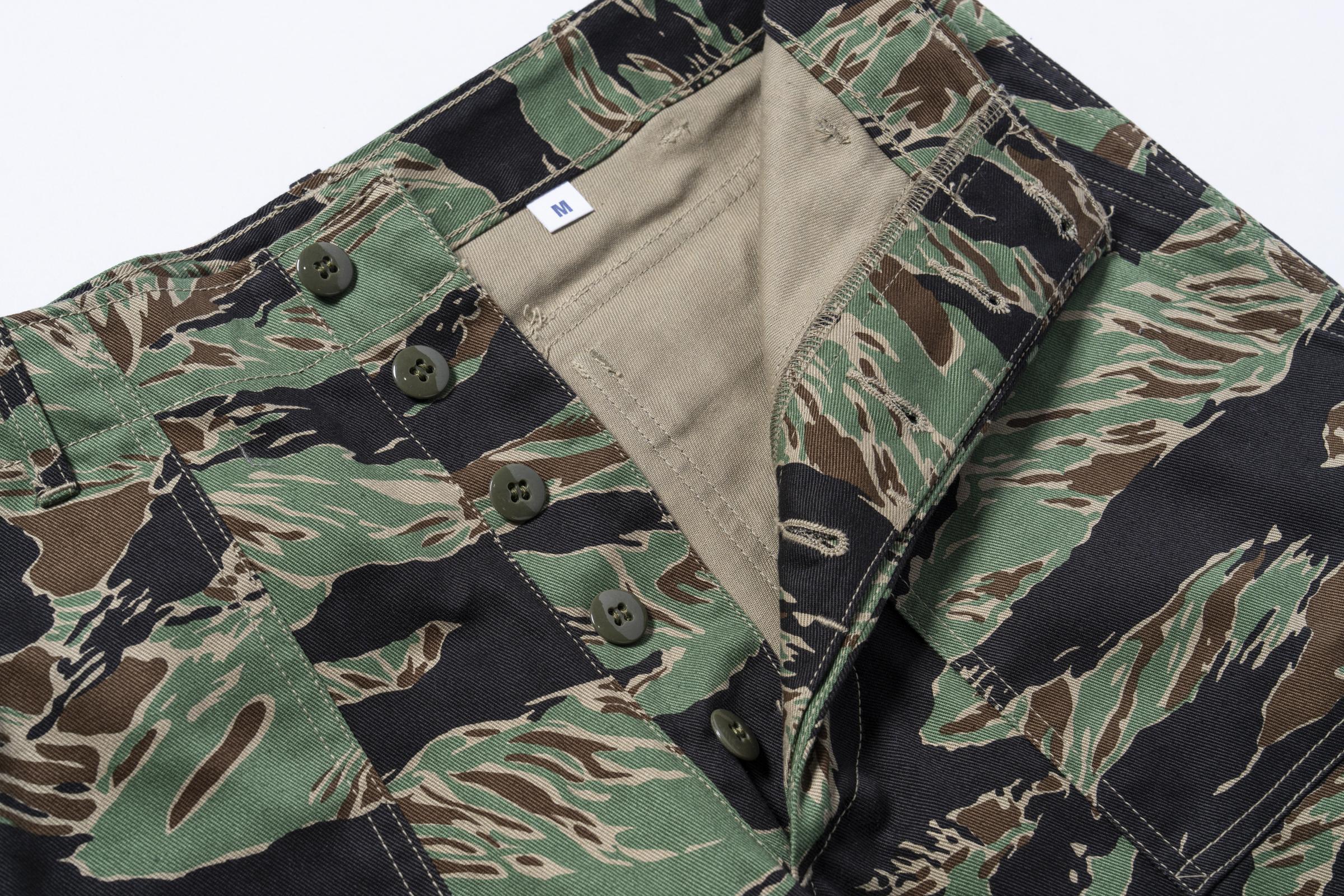 MP26003 TIGER CAMOUFLAGE CIVILIAN TROUSERS / JOHN WAYNE - GREEN