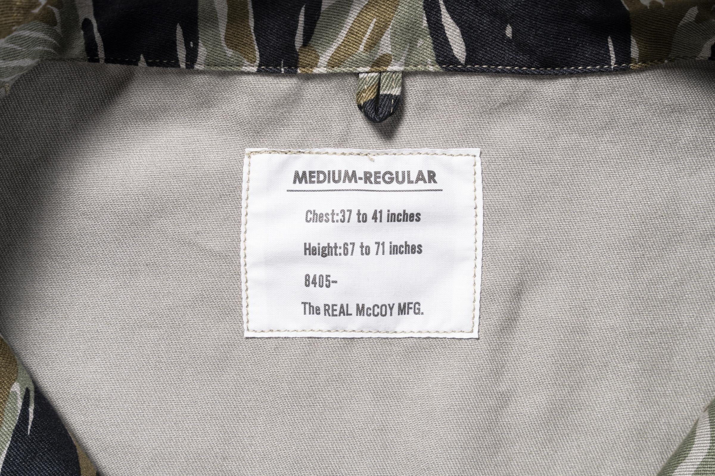 MS25001 TIGER CAMOUFLAGE SHIRT / TADPOLE - GREEN