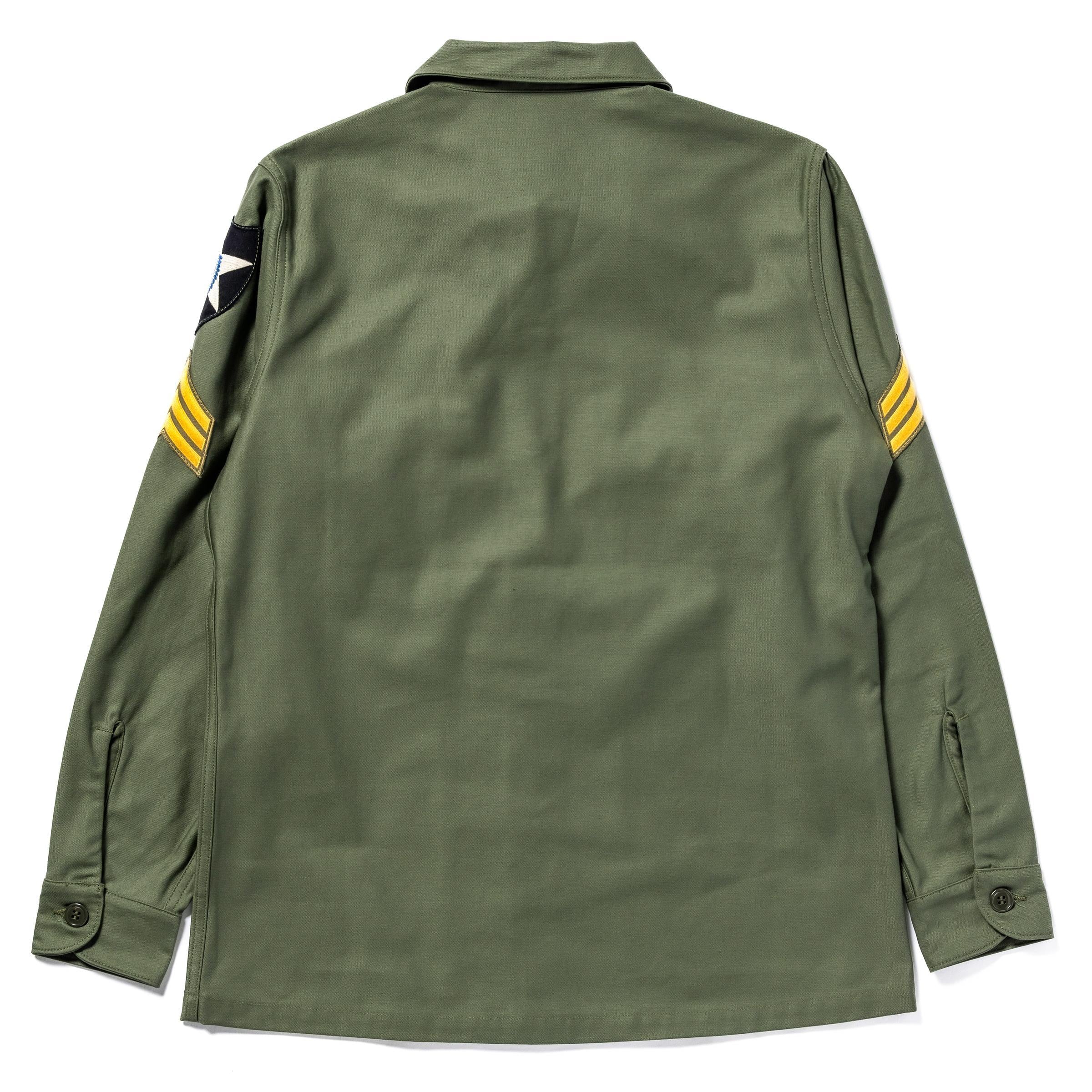 MS25002 OG-107 UTILITY SHIRT / IMJIN SCOUTS - OLIVE
