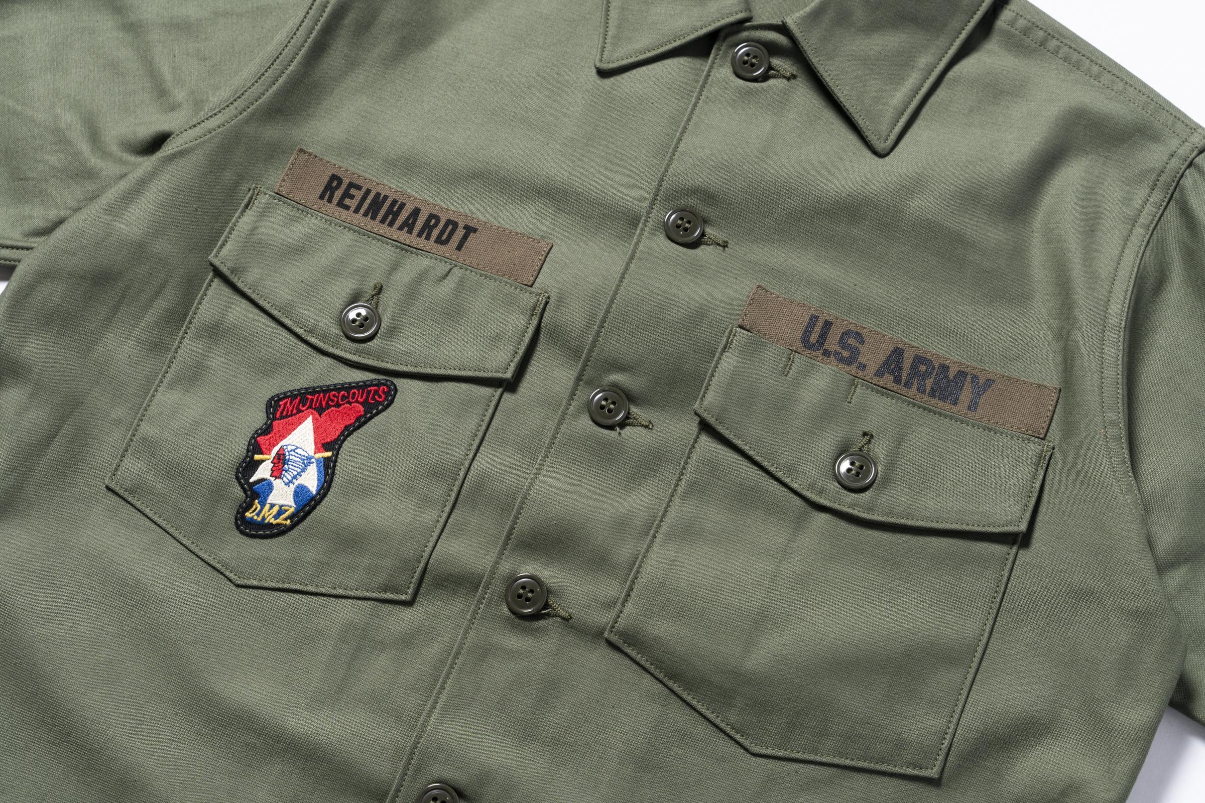 MS25002 OG-107 UTILITY SHIRT / IMJIN SCOUTS - OLIVE