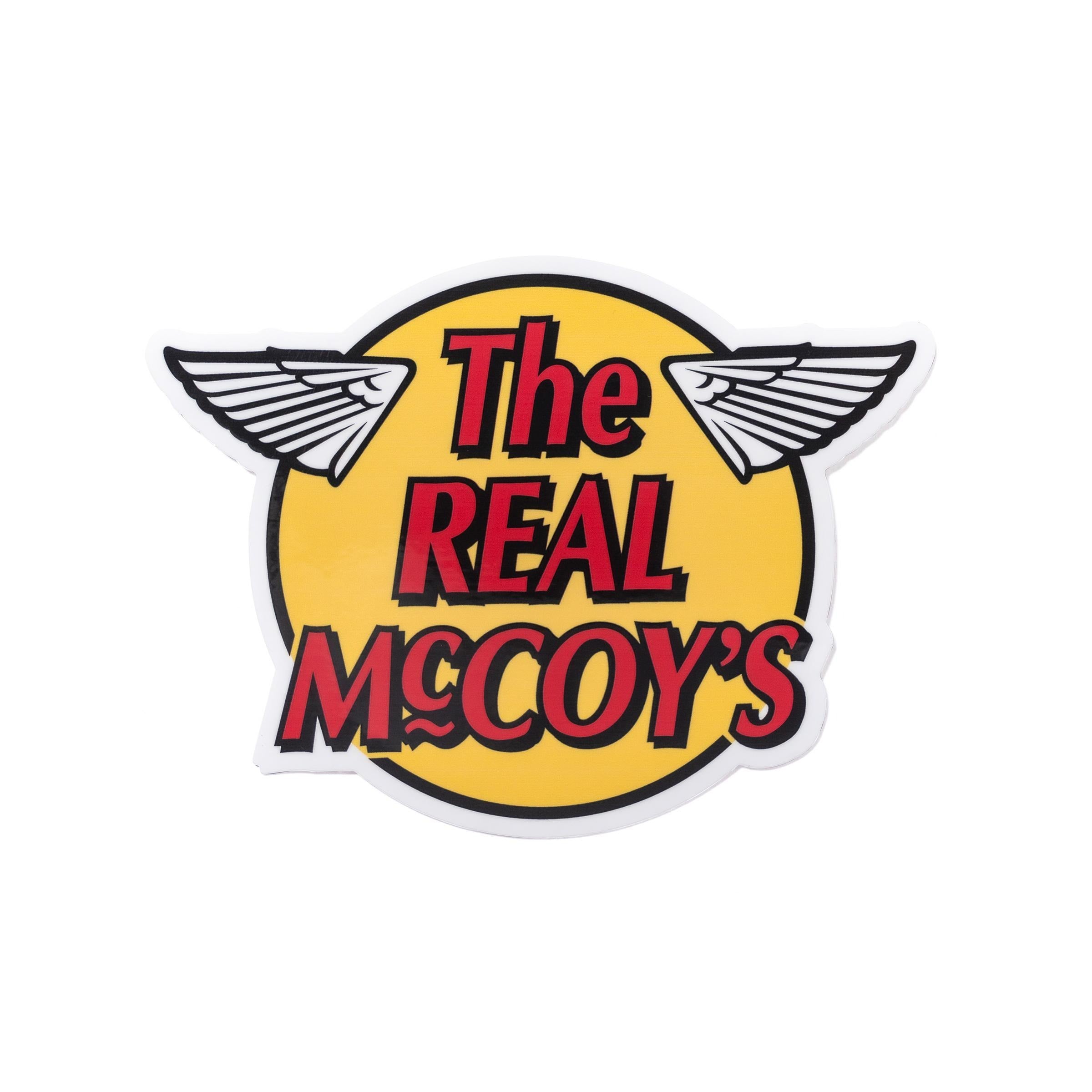 MW25001 STICKER / THE REAL McCOY'S - NO COLOR