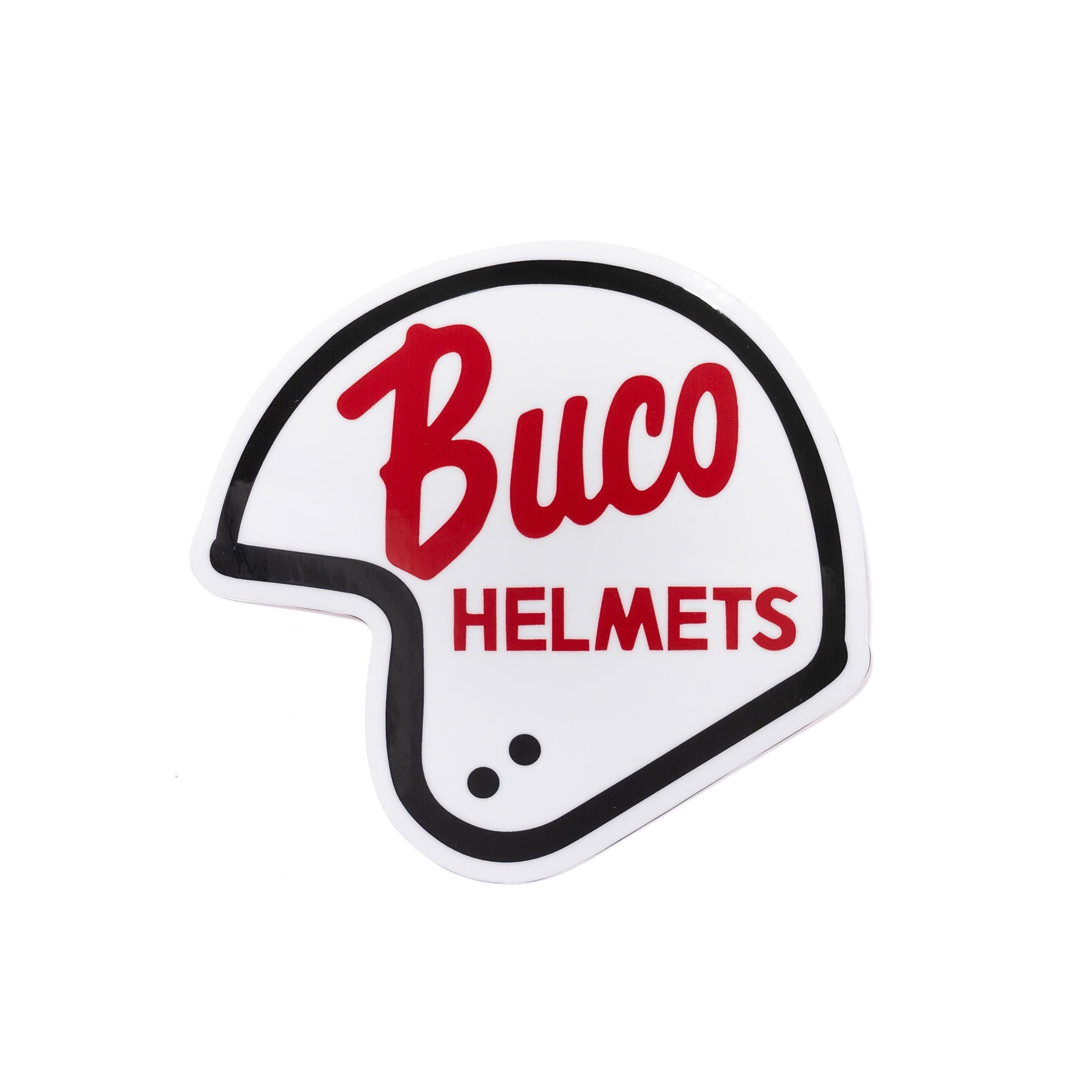 MW25004 STICKER / BUCO HELMET - RED
