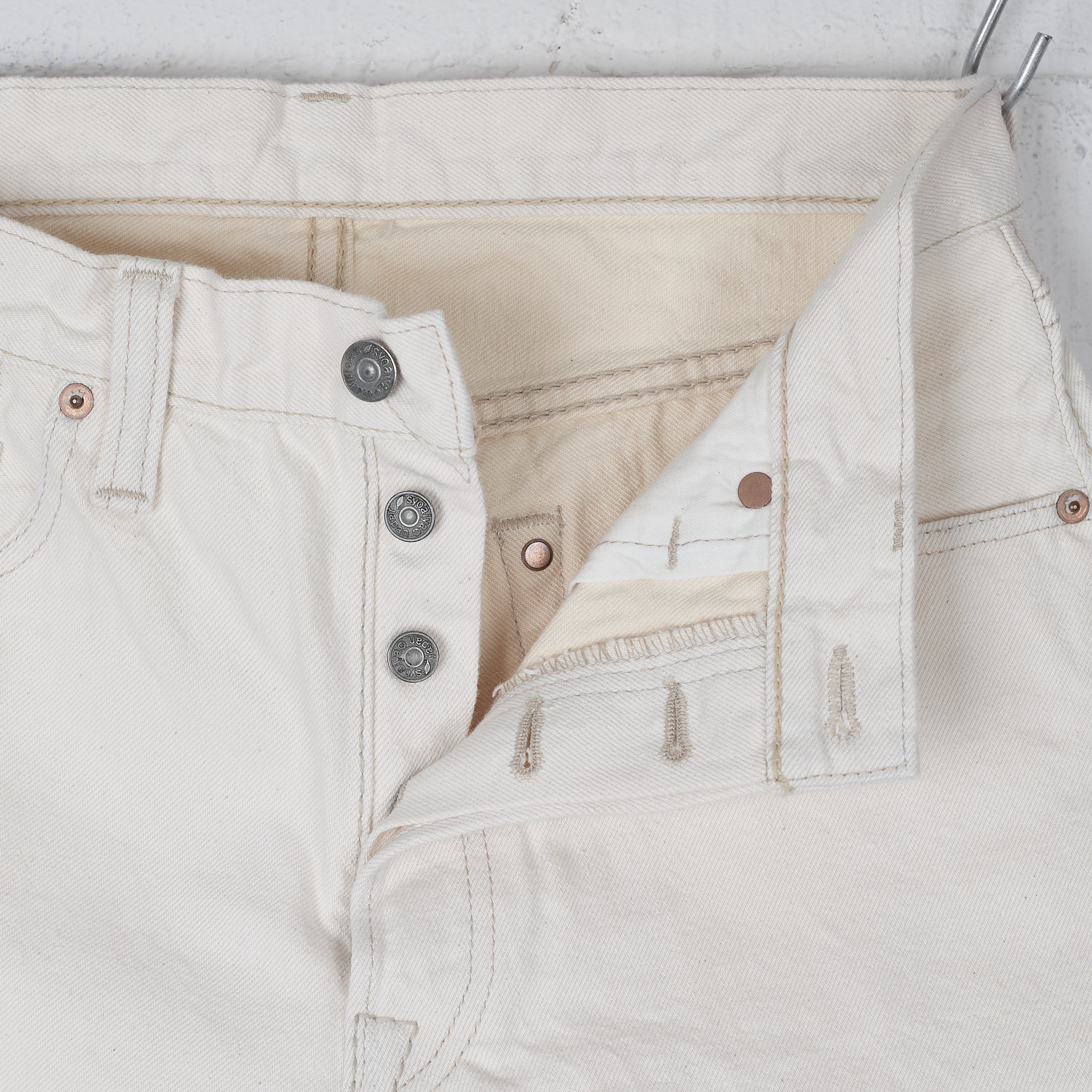 1172-1 LOOSE FIT - ECRU WARP X BEIGE WEFT